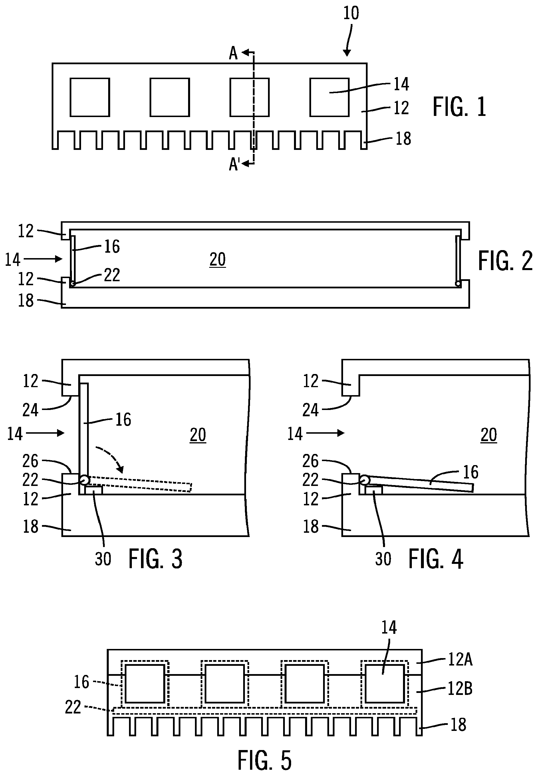 Patent US12314100 Figure 1 – Automatic vent for SSD cooling enhancement