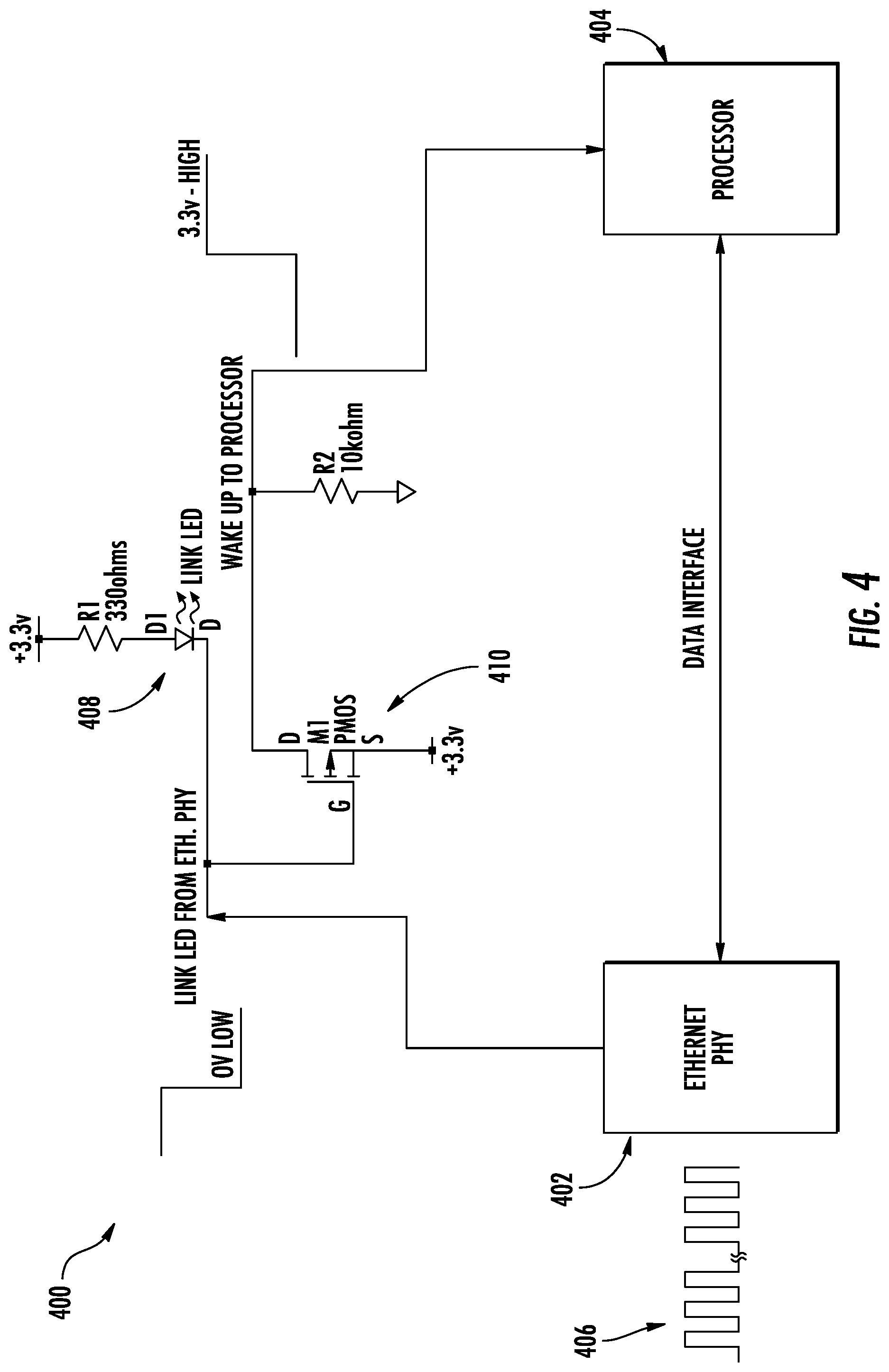 Patent US12314109 Figure 4 – Methods and systems for power management of readers