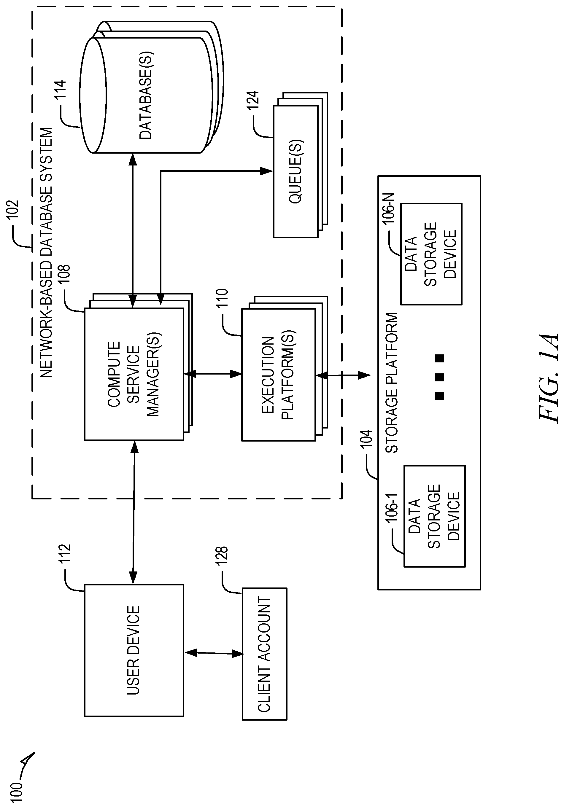 Patent US12314136 Figure 1 – Query retries using quiesce notifications