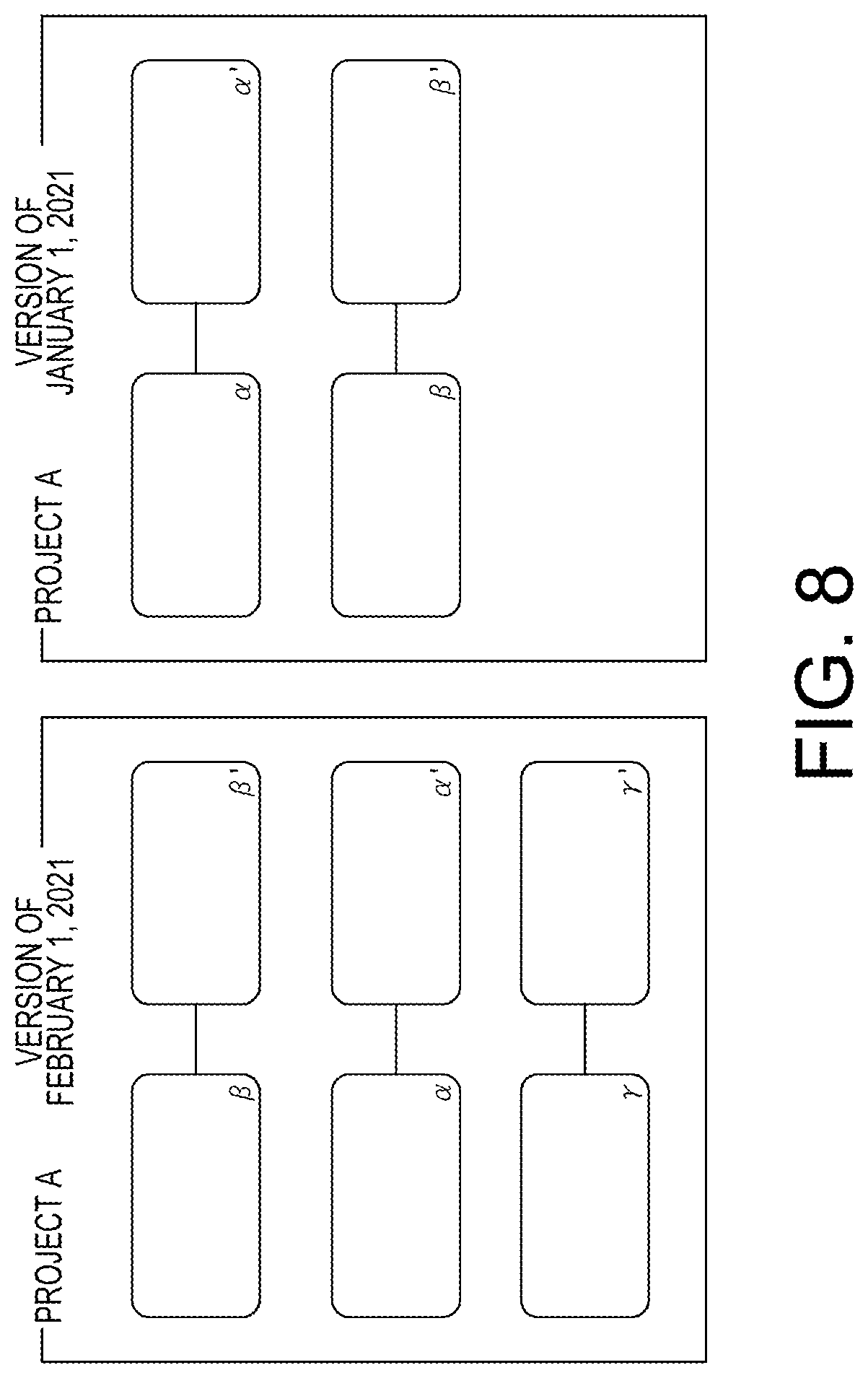Patent US12314153 Figure 8 – Information processing device, non-transitory computer readable medium, and information processing system