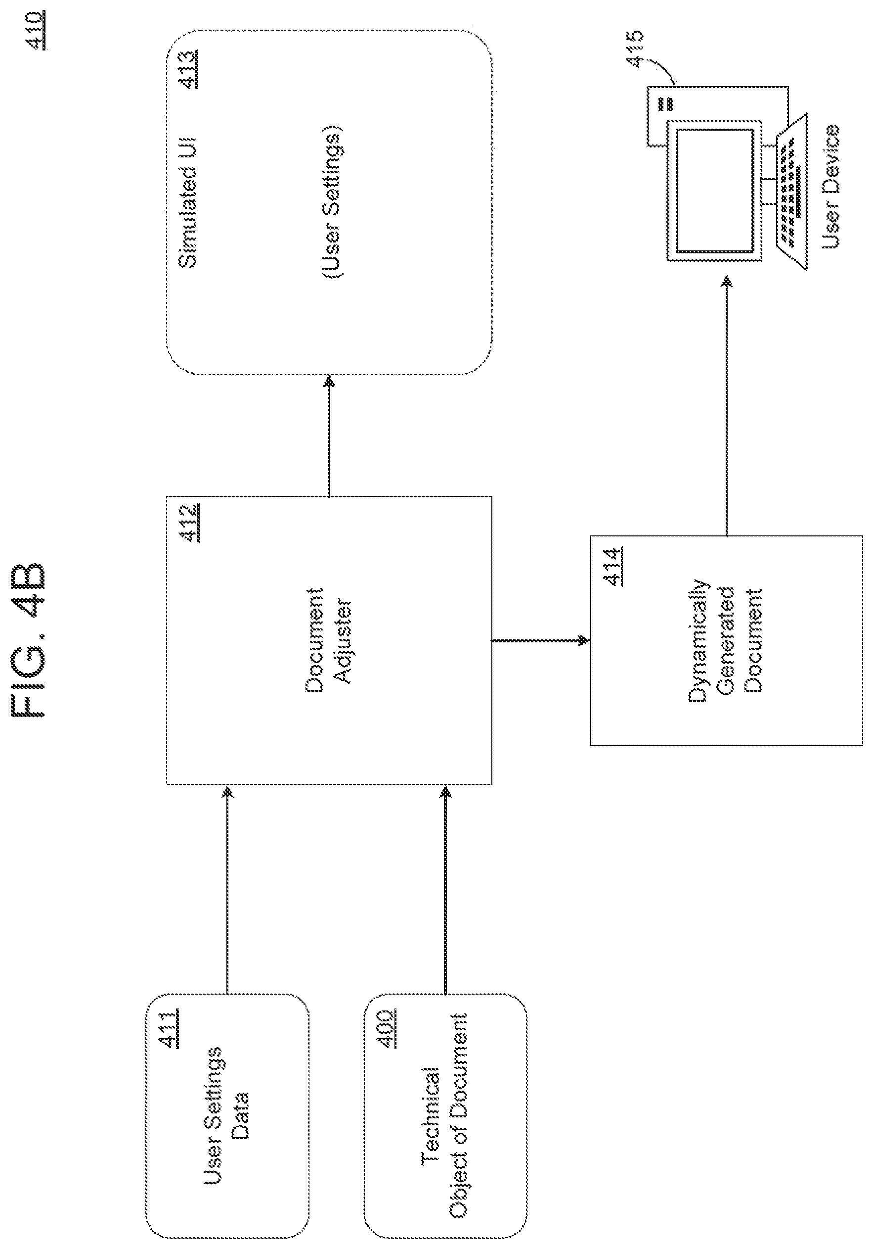 Patent US12314160 Figure 5 – Dynamic content adjustment for electronic document