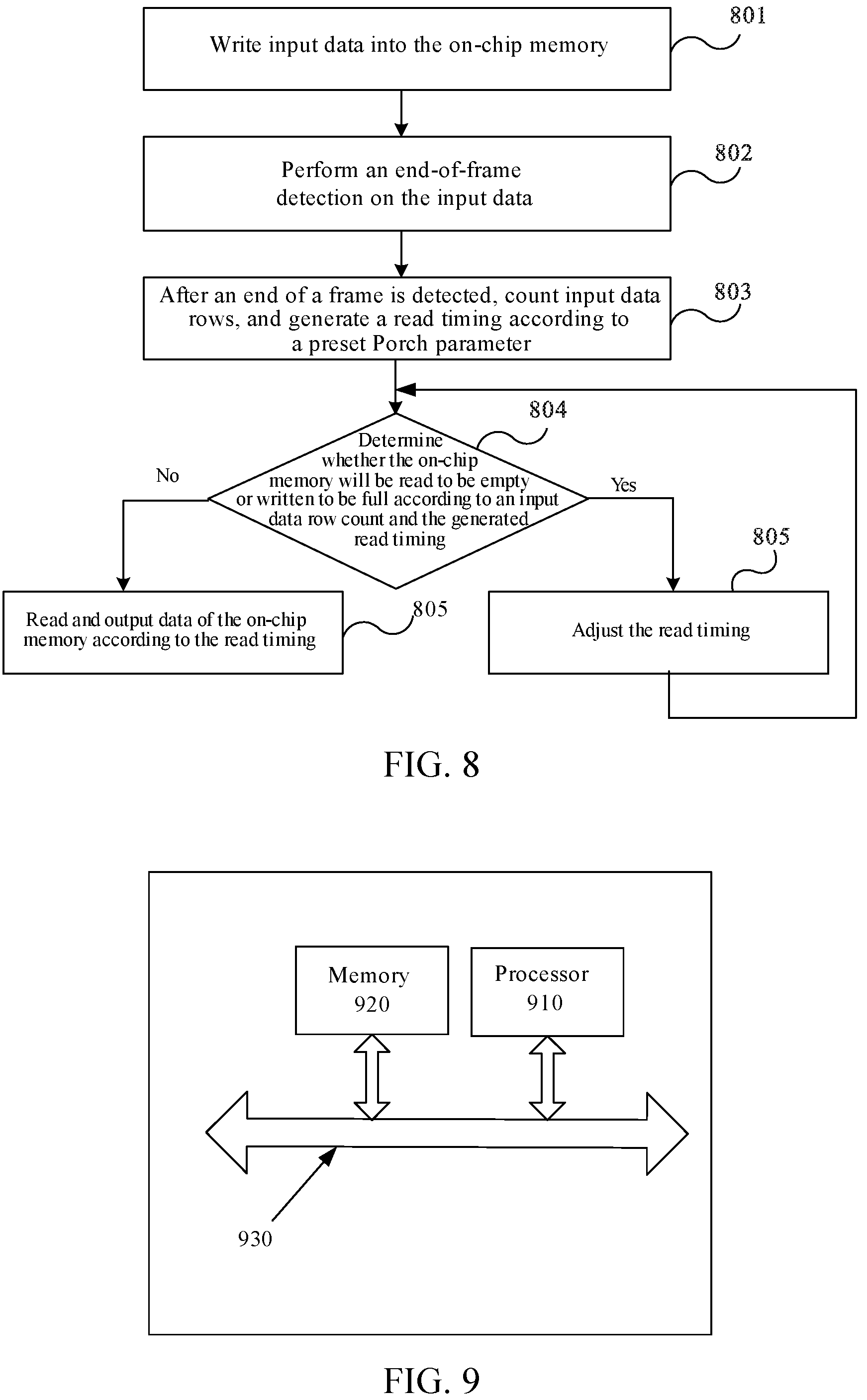 Patent US12314161 Figure 5 – Method and apparatus for controlling read timing, and computer-readable storage medium