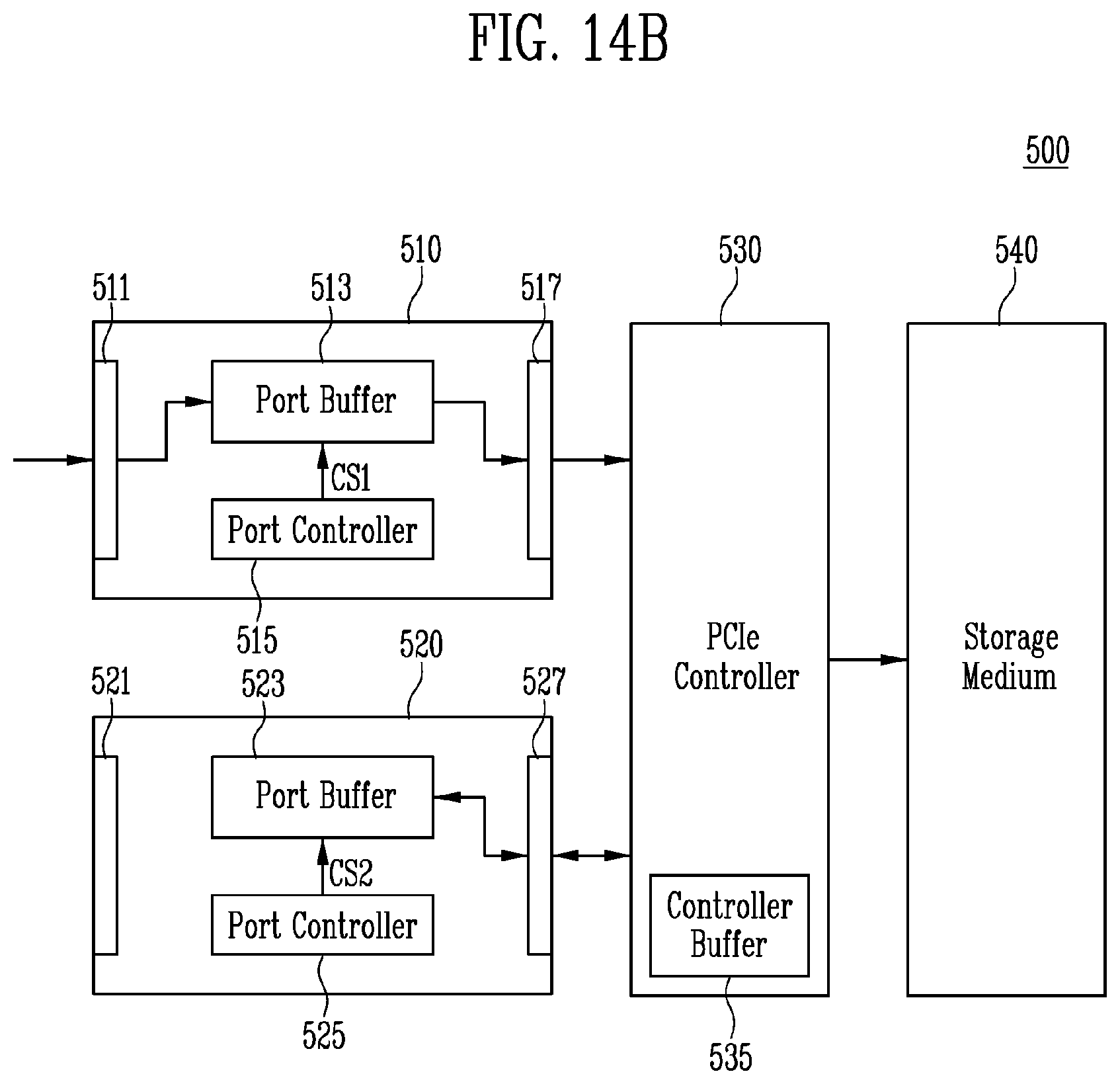 Patent US12314195 Figure 16 – Interface device having plurality of ports and method of operating the same