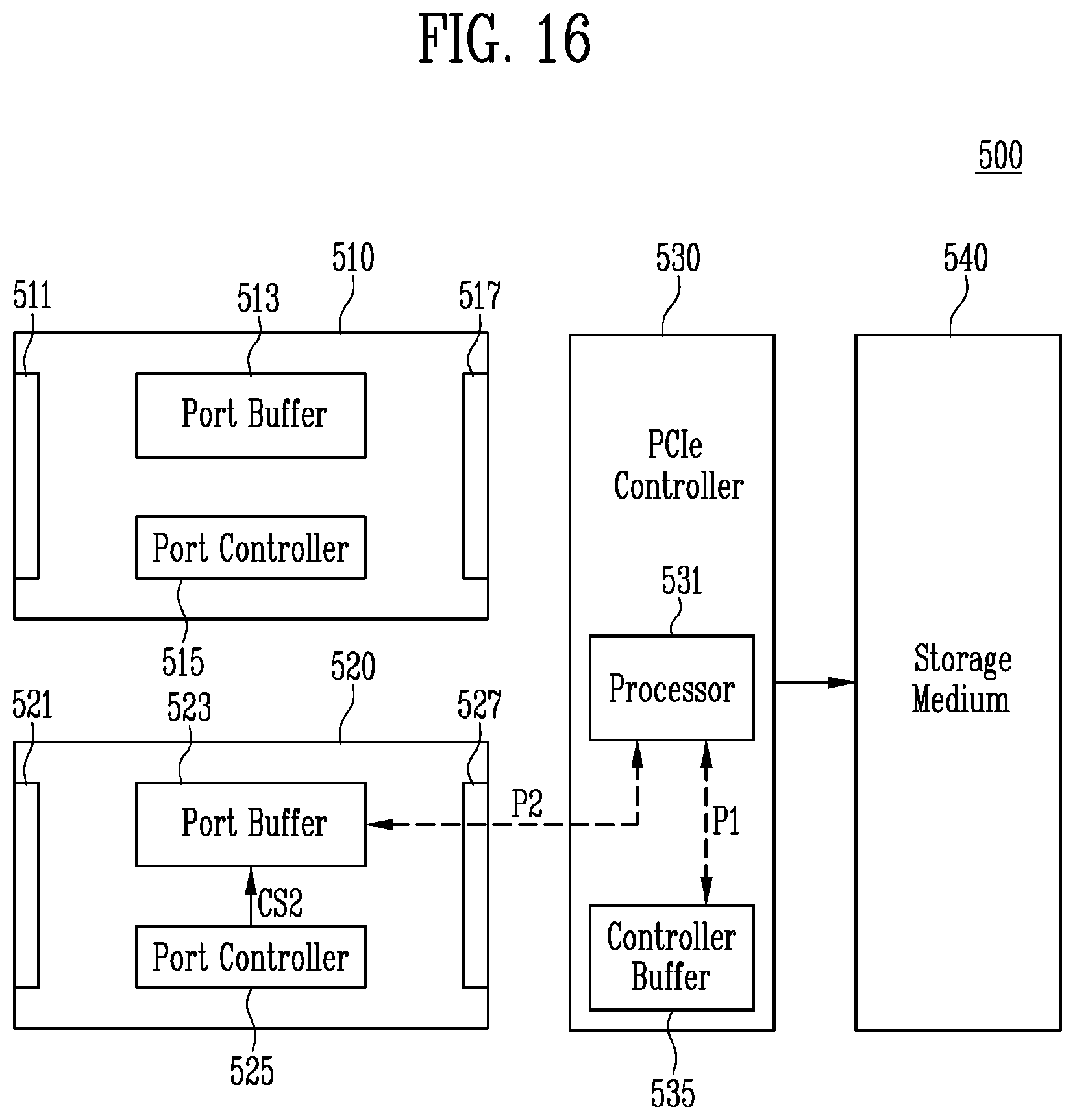 Patent US12314195 Figure 18 – Interface device having plurality of ports and method of operating the same