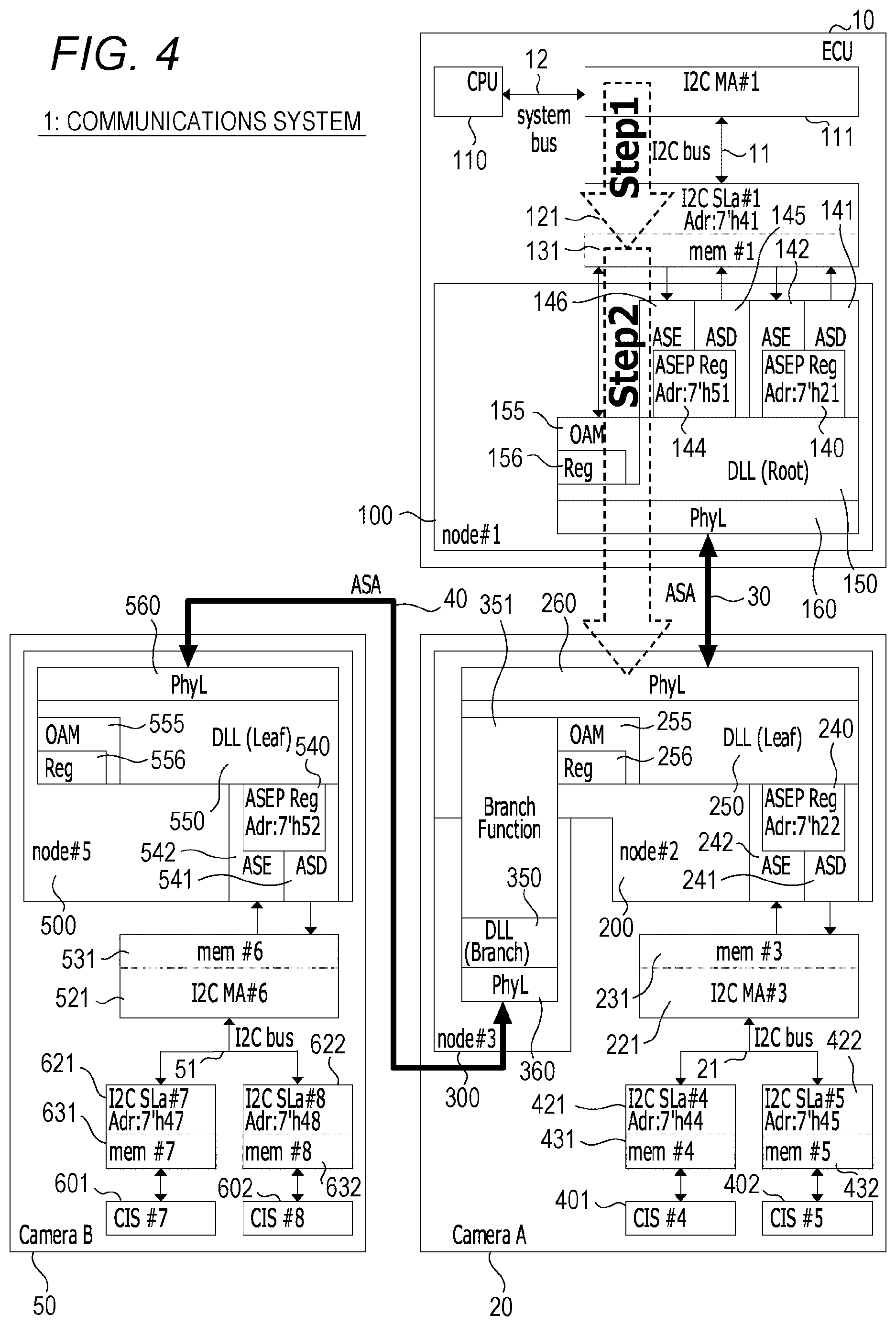 Patent US12314211 Figure 4 – Communication device and communication system