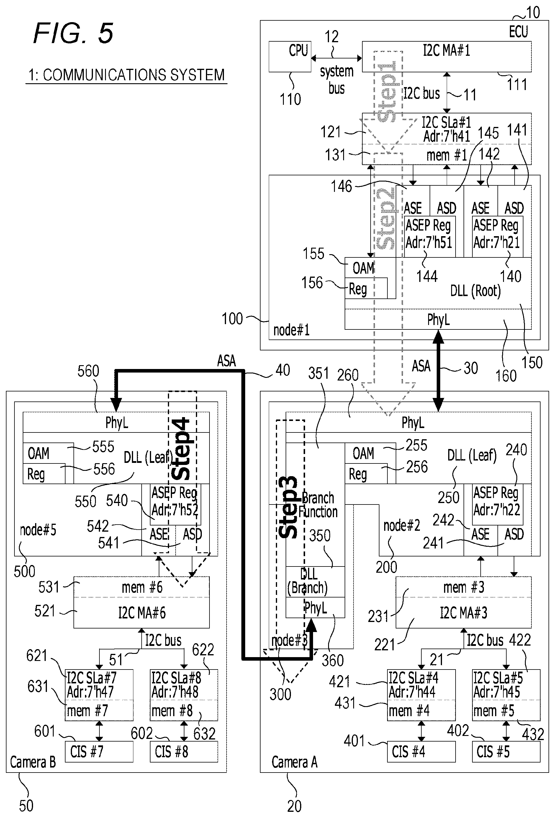 Patent US12314211 Figure 5 – Communication device and communication system