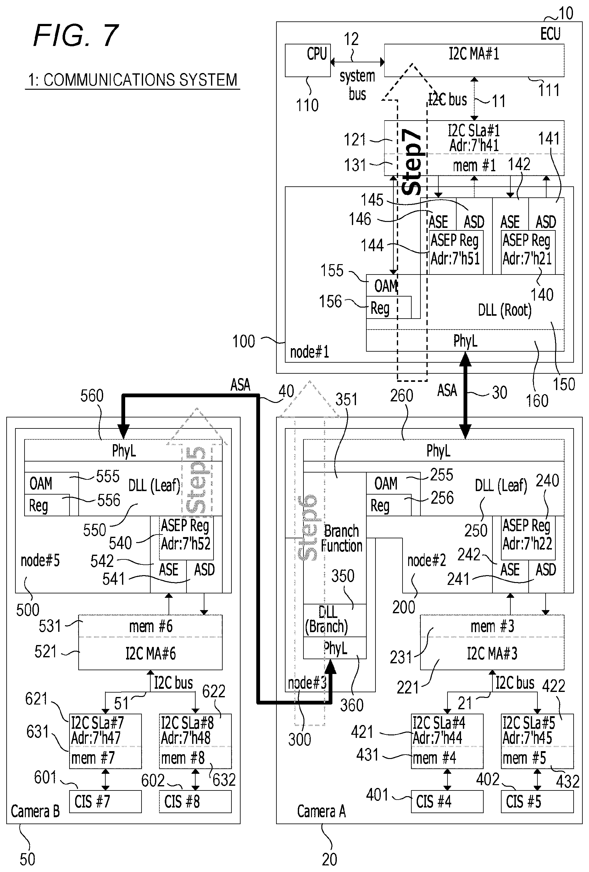 Patent US12314211 Figure 7 – Communication device and communication system