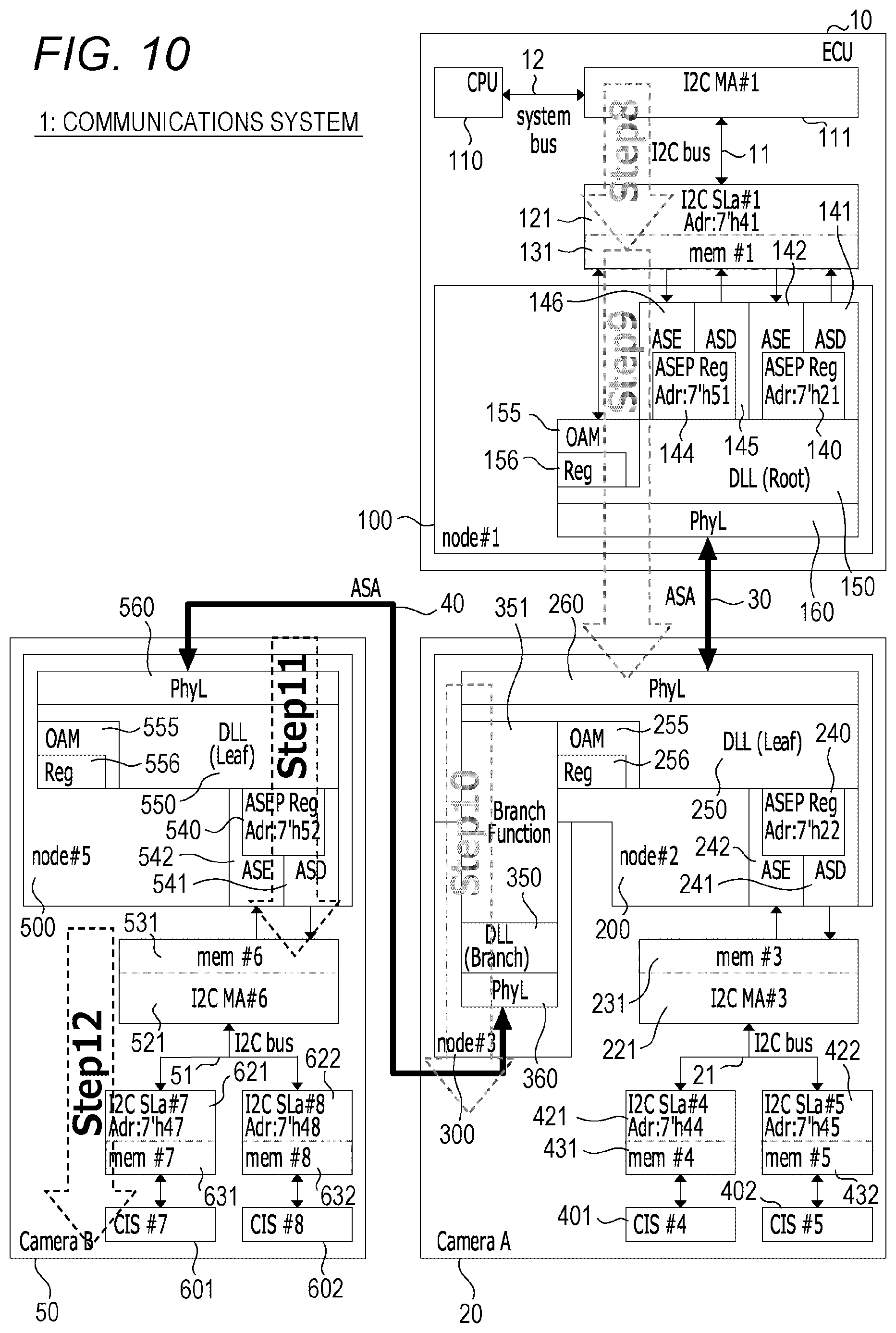 Patent US12314211 Figure 10 – Communication device and communication system