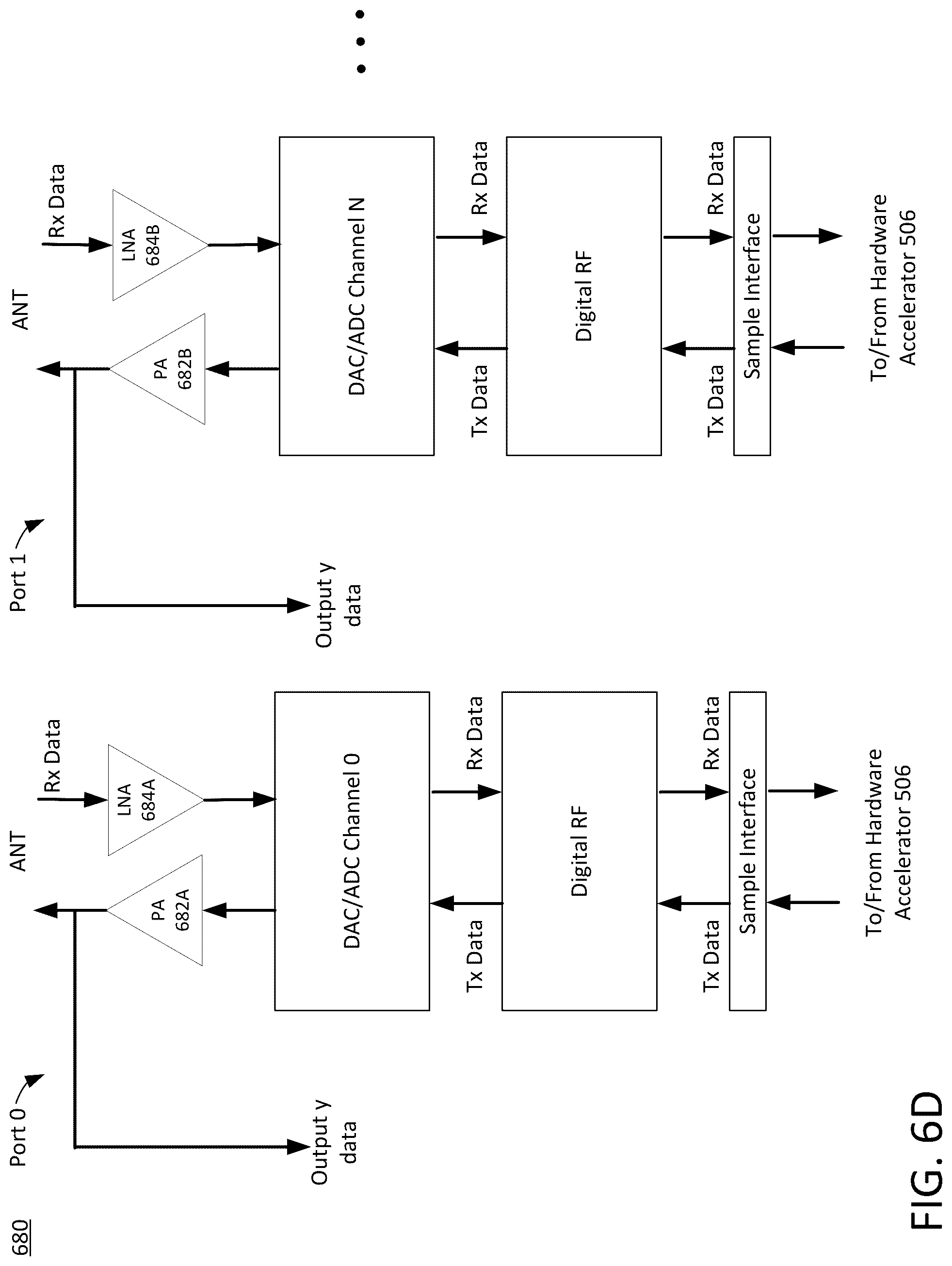 Patent US12314216 Figure 11 – Digital pre-distortion (DPD) adaptation using a hybrid hardware accelerator and programmable array architecture