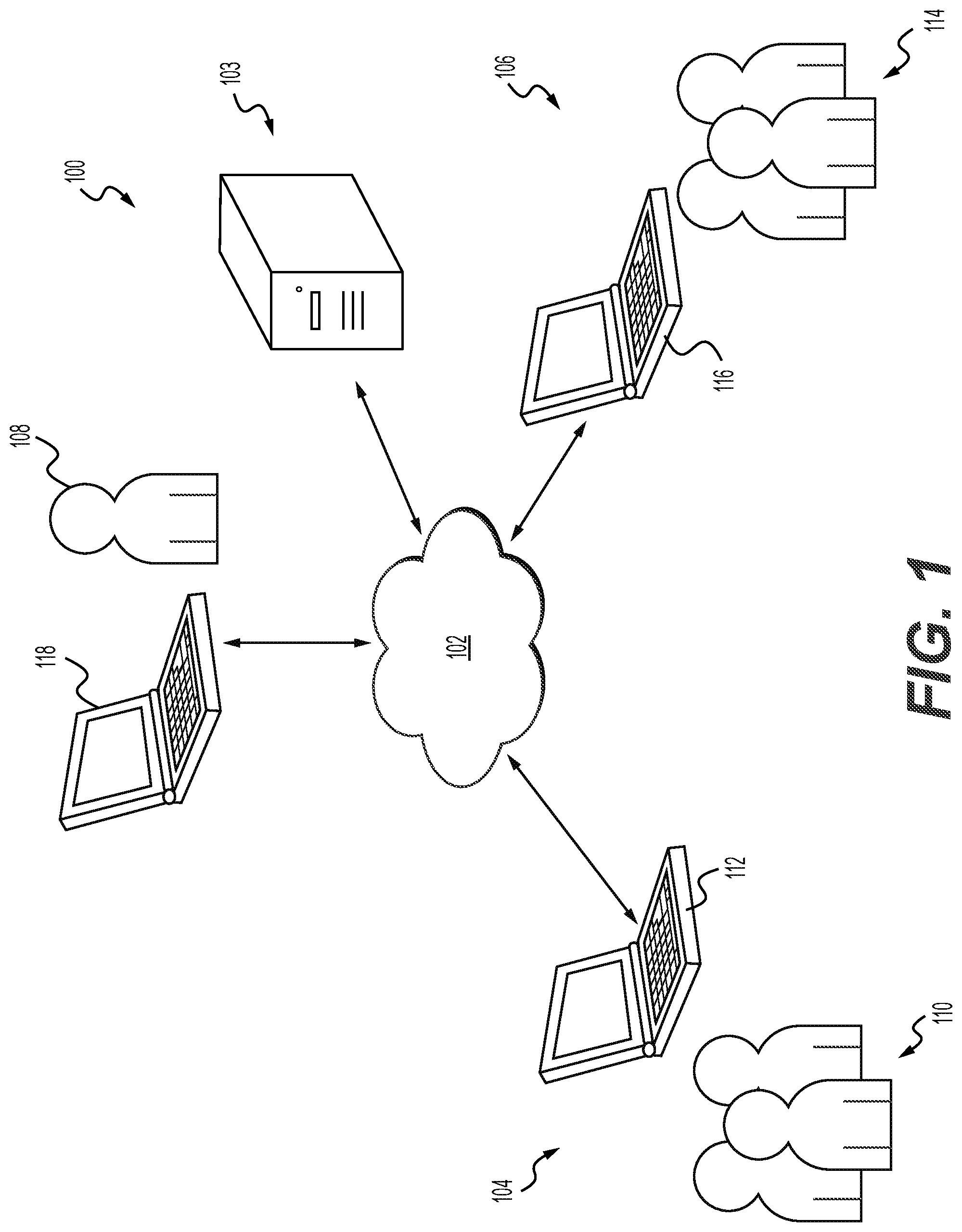 Patent US12314235 Figure 1 – Cross organizational metadata migration
