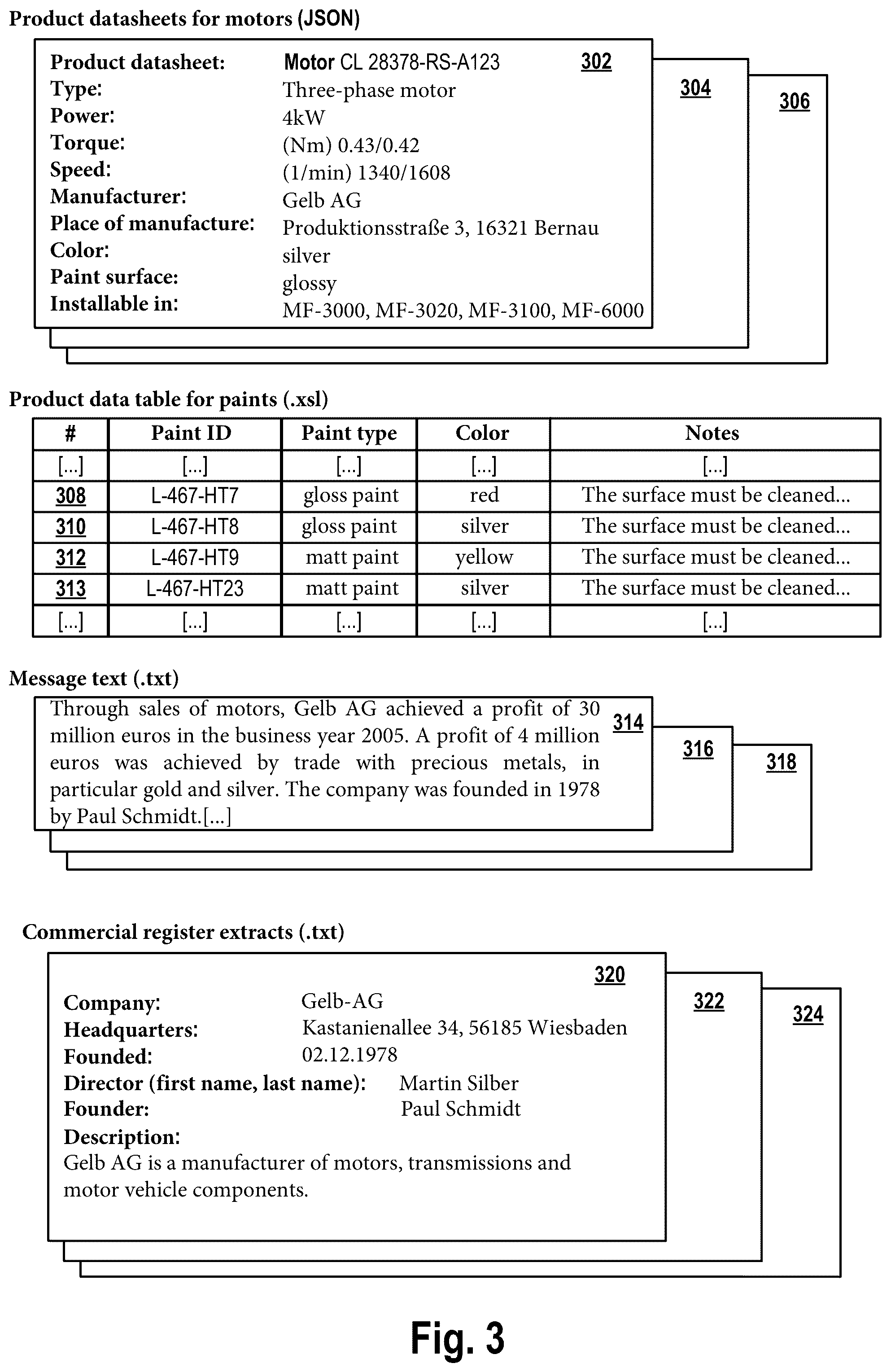 Patent US12314238 Figure 2 – List-based data storage for data search