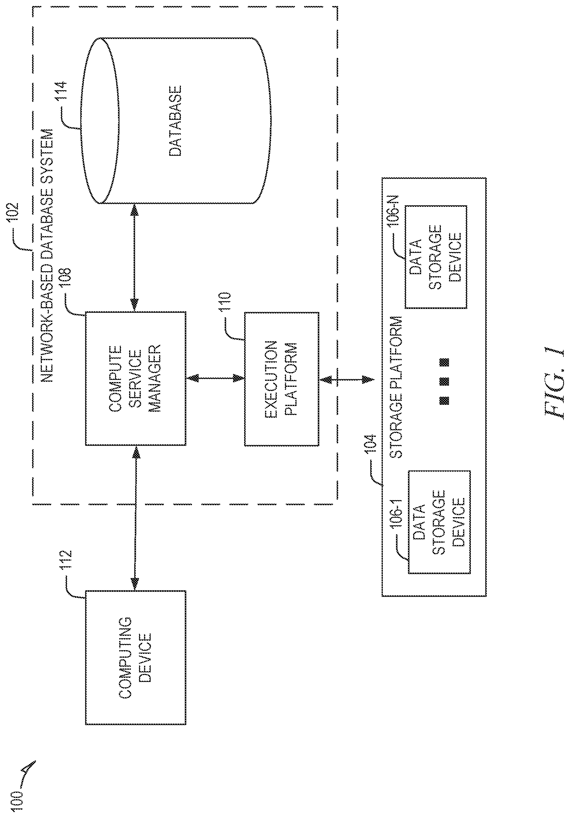 Patent US12314256 Figure 1 – Management of object dependency records in a cloud system