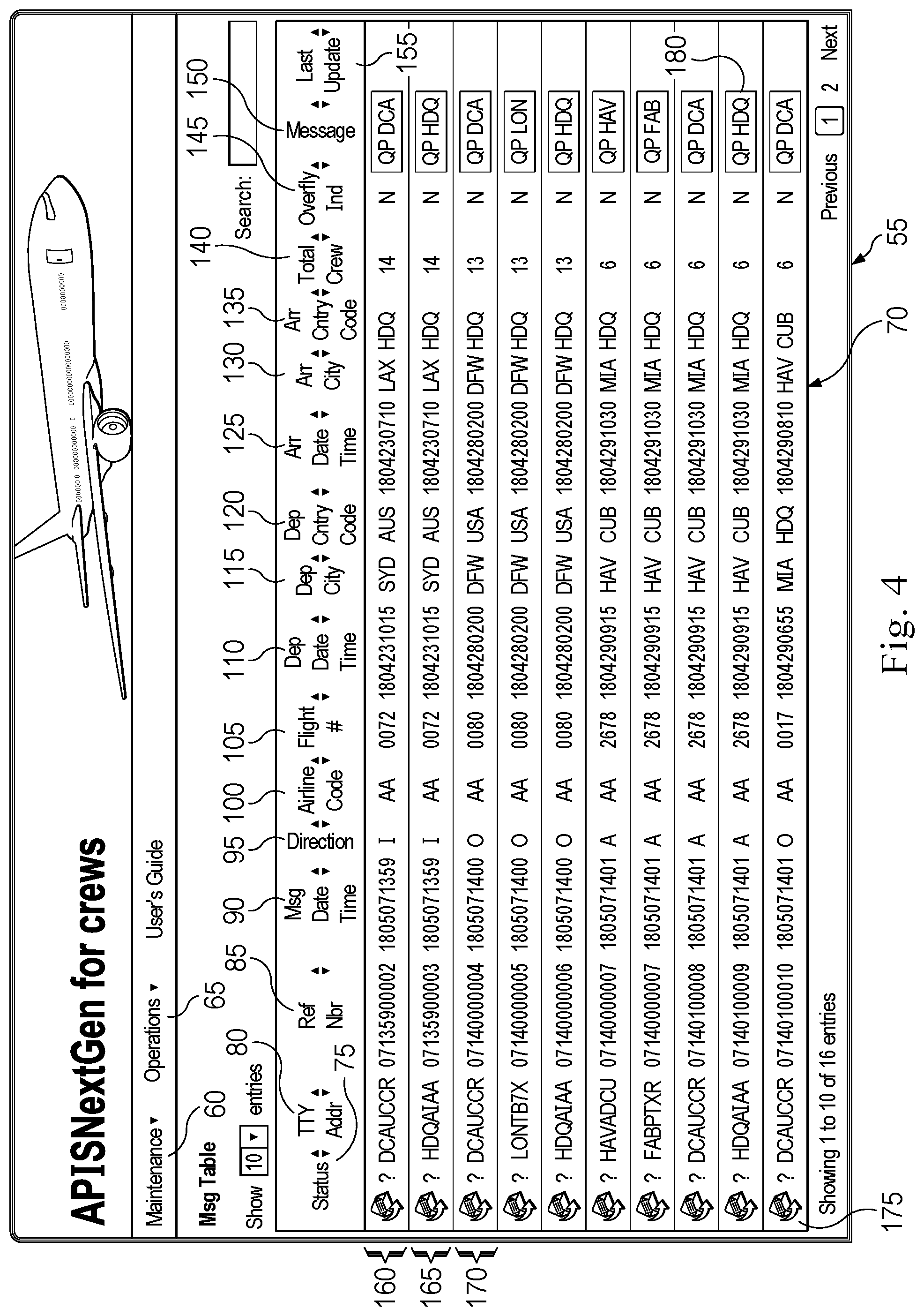 Patent US12314271 Figure 3 – Table-driven segment systems and methods for generating passenger information messages