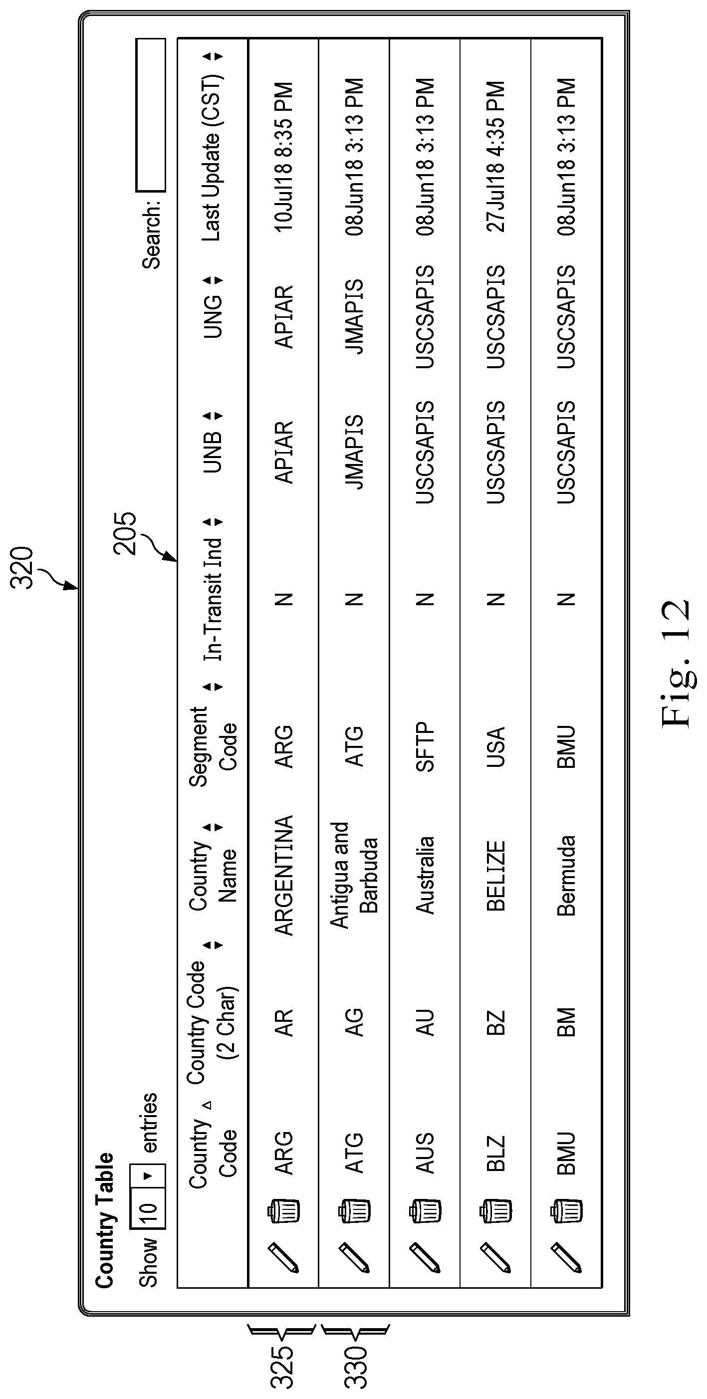 Patent US12314271 Figure 10 – Table-driven segment systems and methods for generating passenger information messages