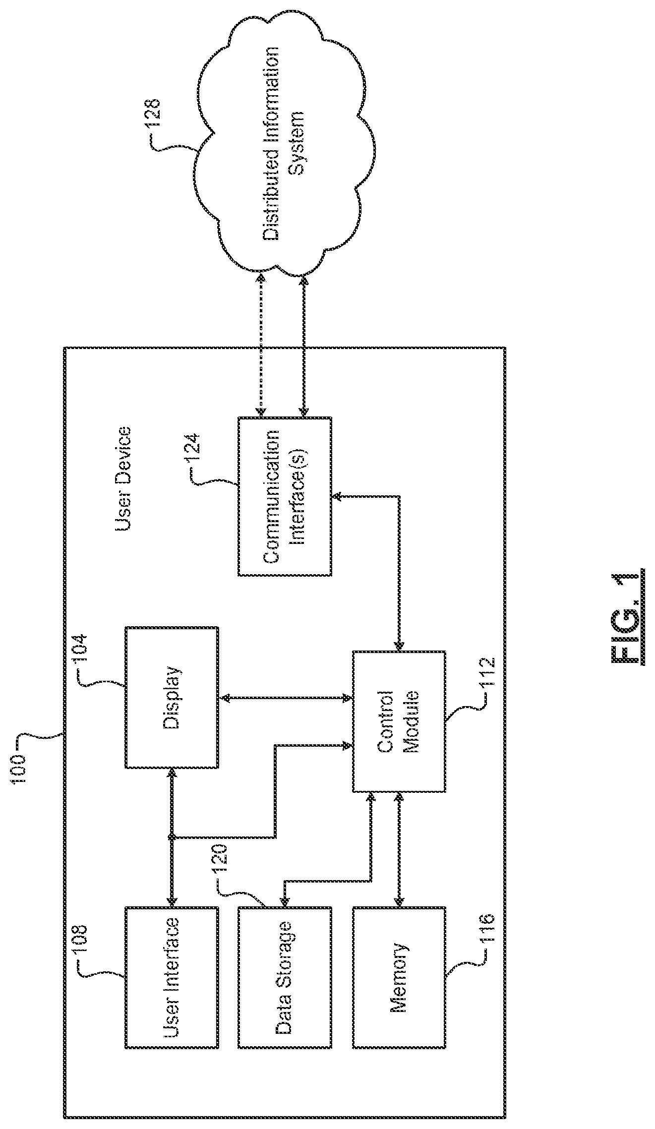 Patent US12314273 Figure 1 – Prefetching using dynamic user model to reduce latency