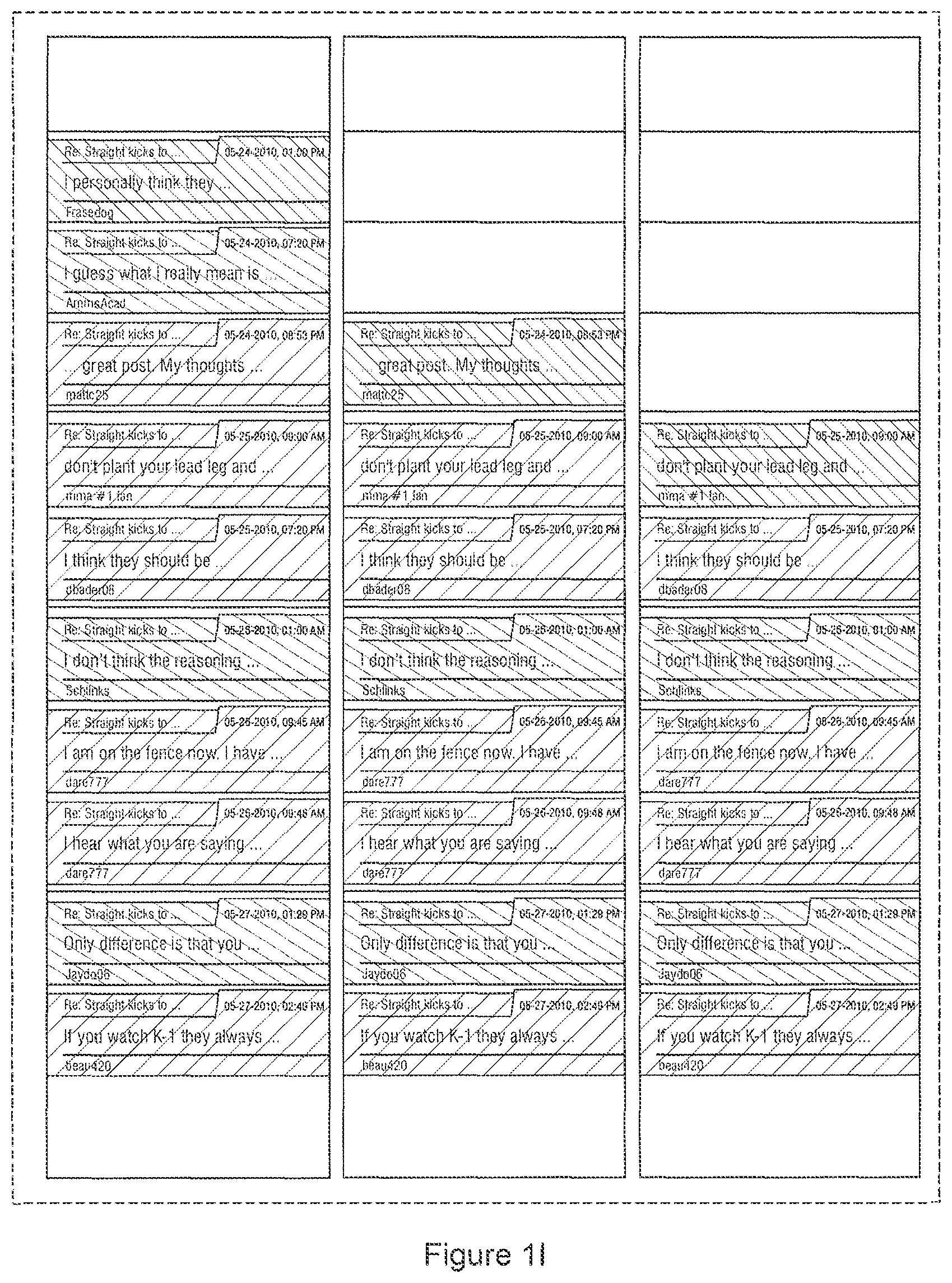 Patent US12314274 Figure 9 – Bulletin board data mapping and presentation