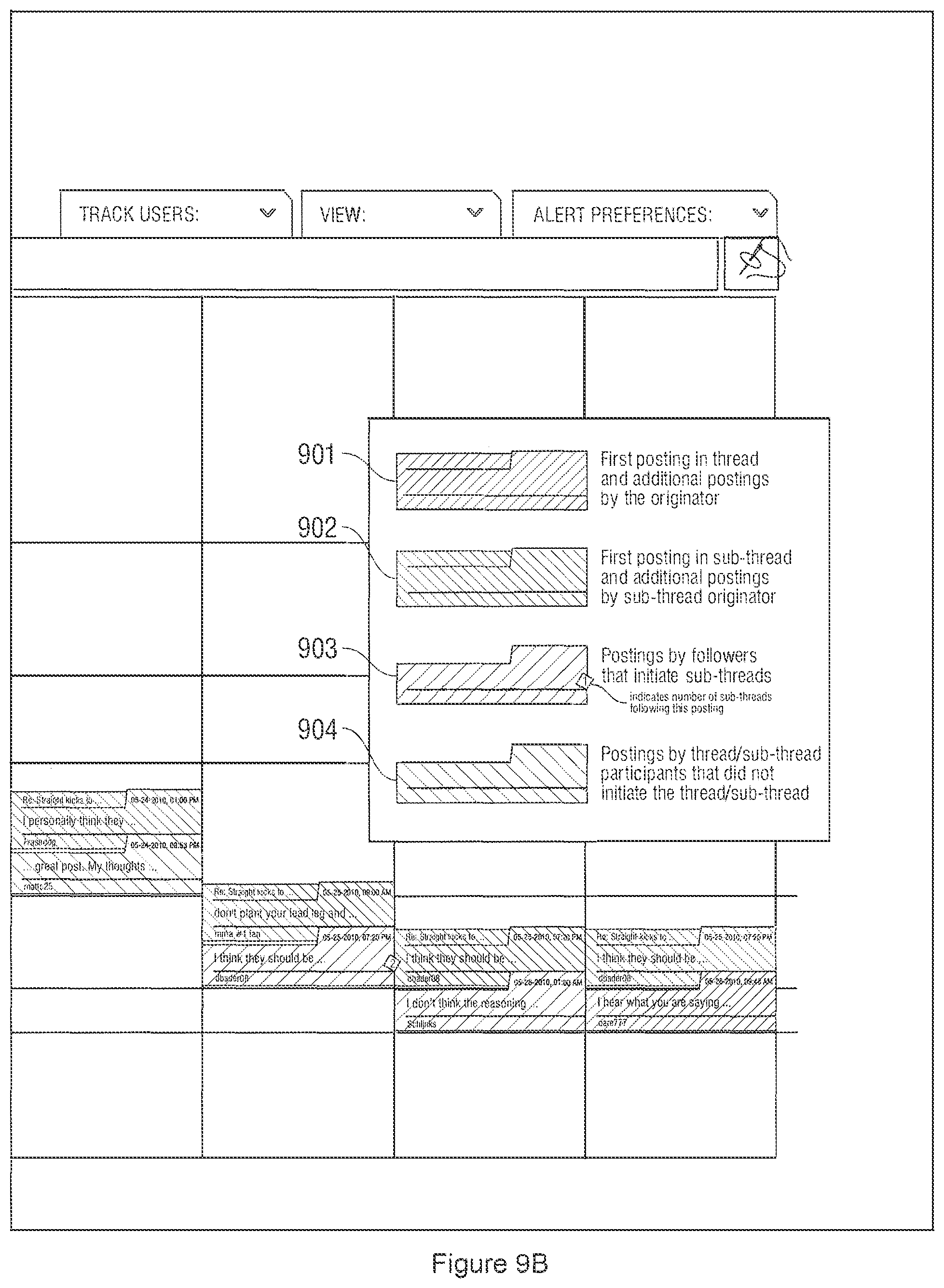Patent US12314274 Figure 20 – Bulletin board data mapping and presentation