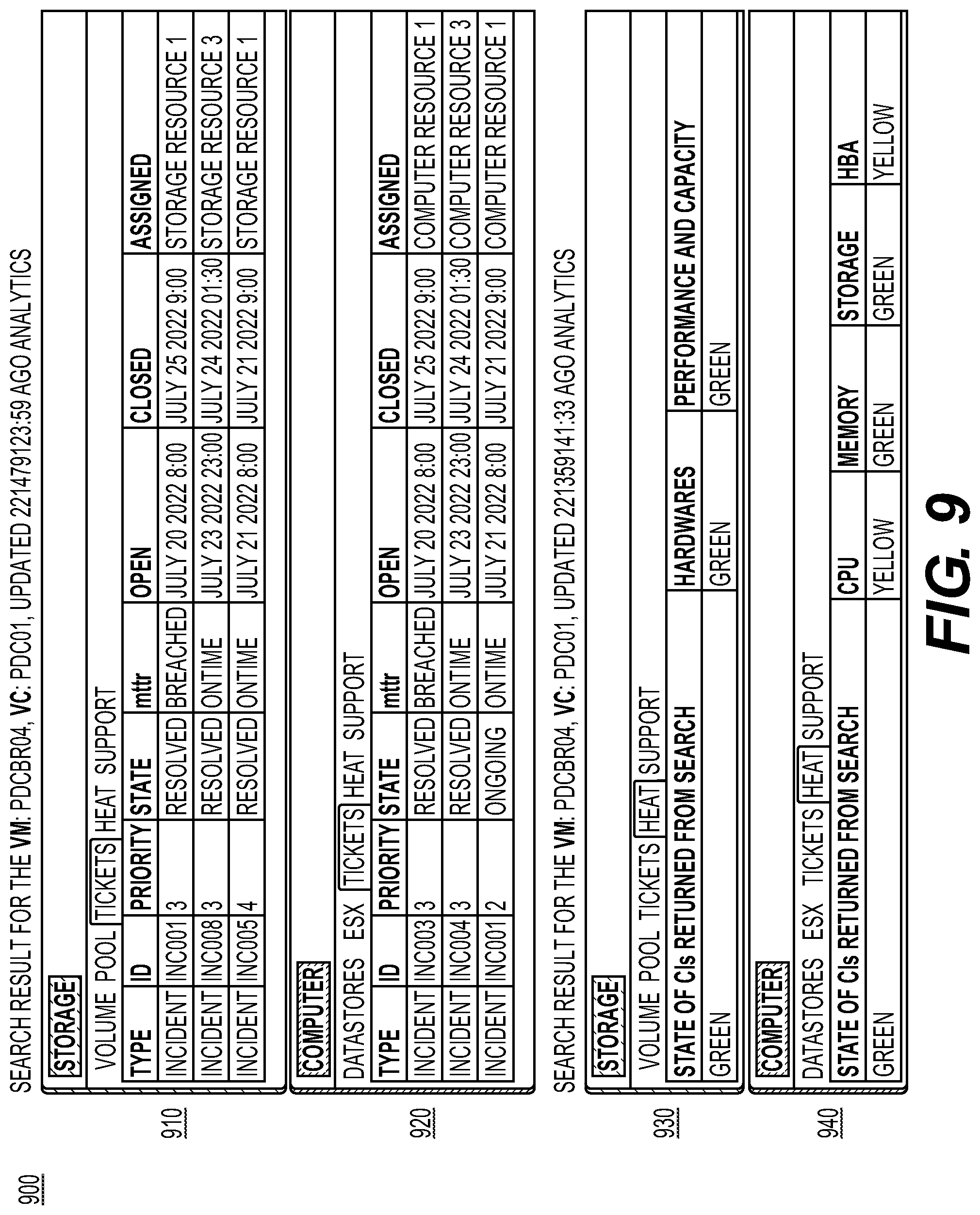 Patent US12314279 Figure 8 – Systems and methods for asset map interface for information technology infrastructure
