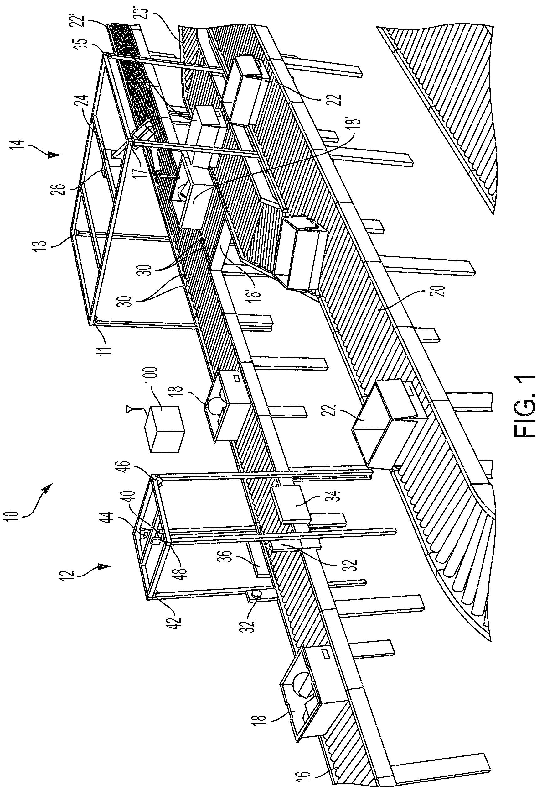 Patent US12314280 Figure 1 – Systems and methods for providing analytics regarding a plurality of object processing systems