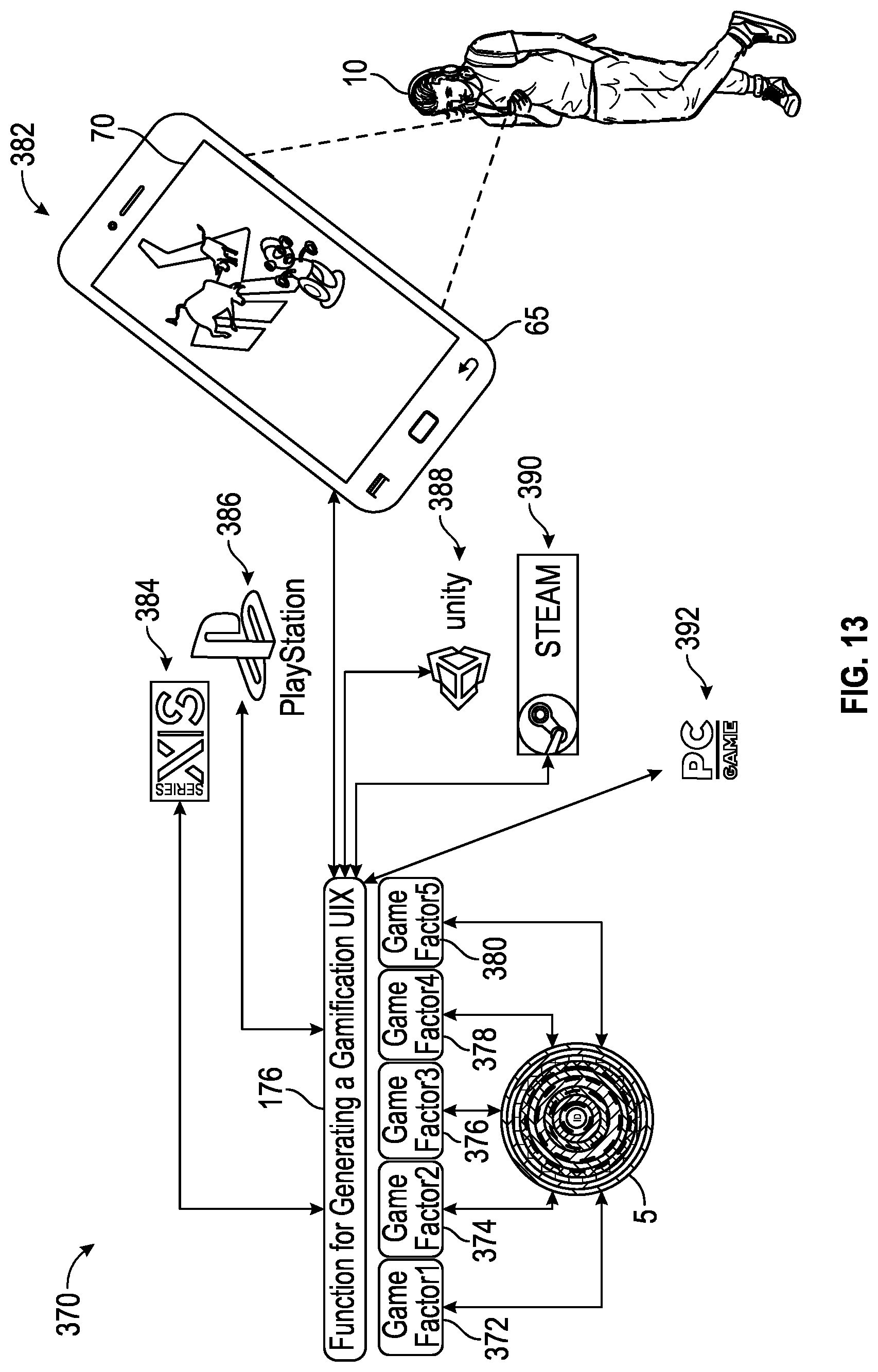 Patent US12314287 Figure 13 – Method and system for self-aggregation of personal data and control thereof