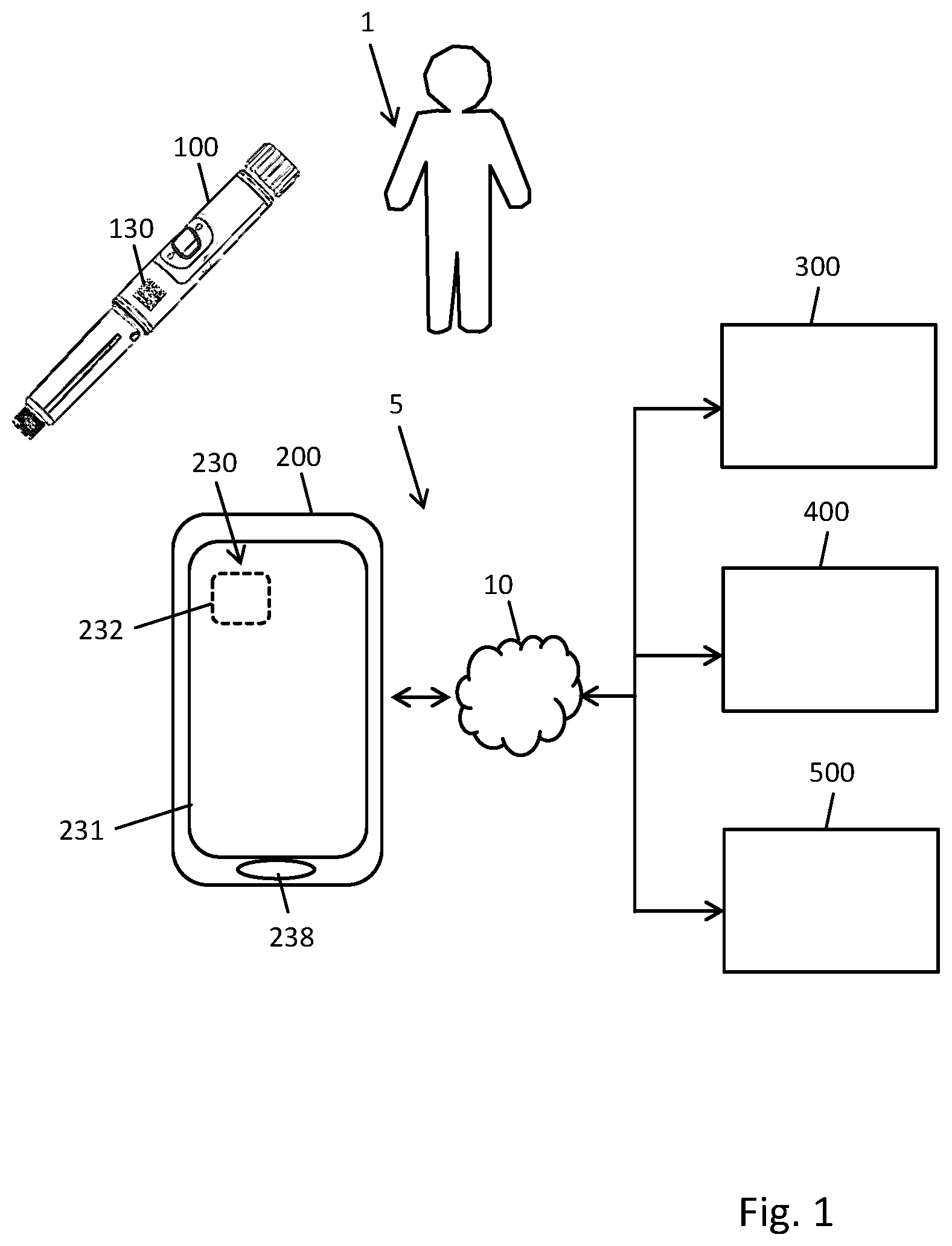 Patent US12314293 Figure 1 – Information system and electronic device