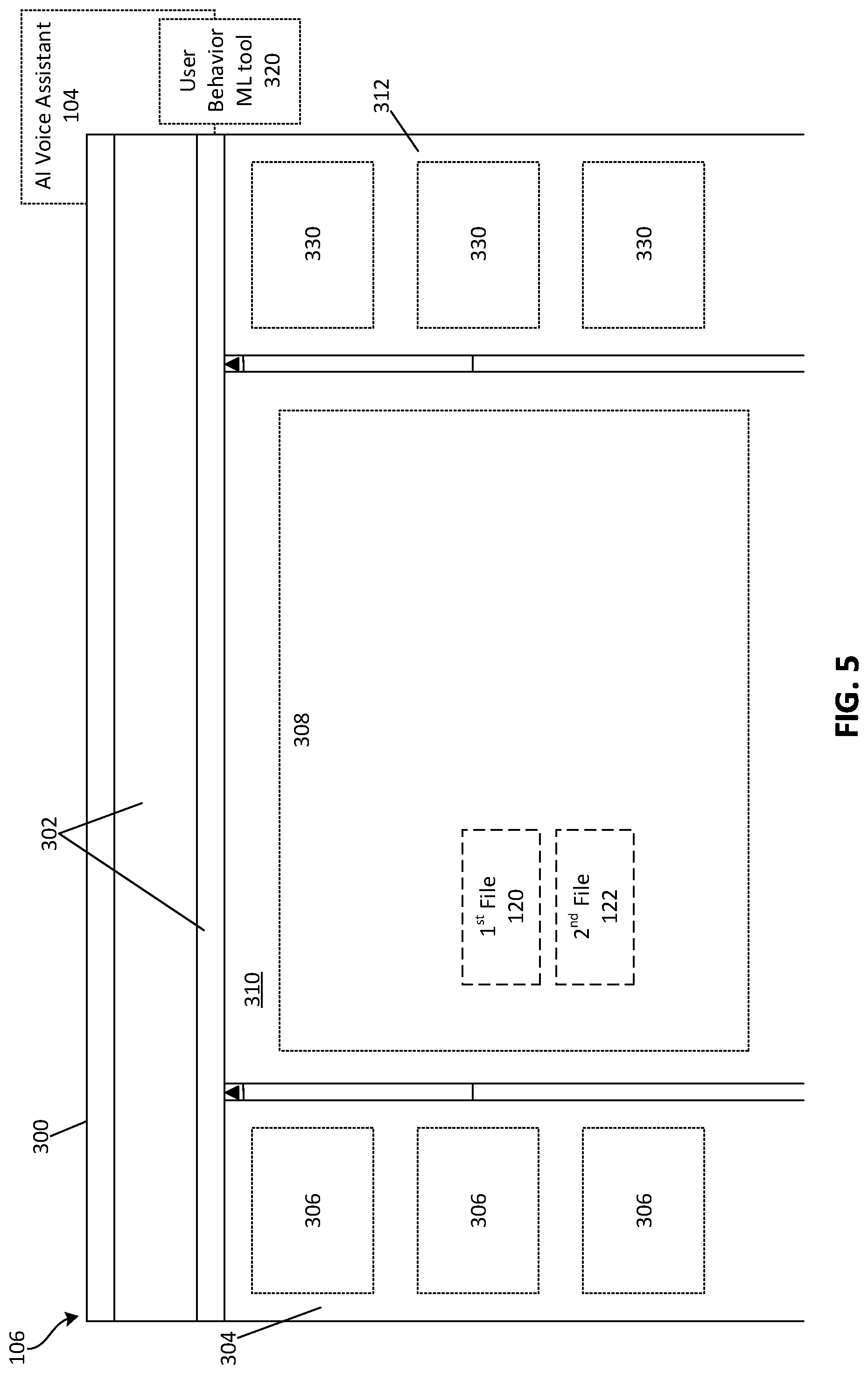 Patent US12314306 Figure 6 – Systems and methods of generating new content for a presentation being prepared in a presentation application