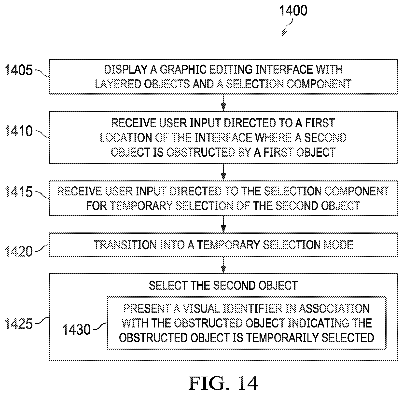 Patent US12314307 Figure 15 – Presentation features for performing operations and selecting content