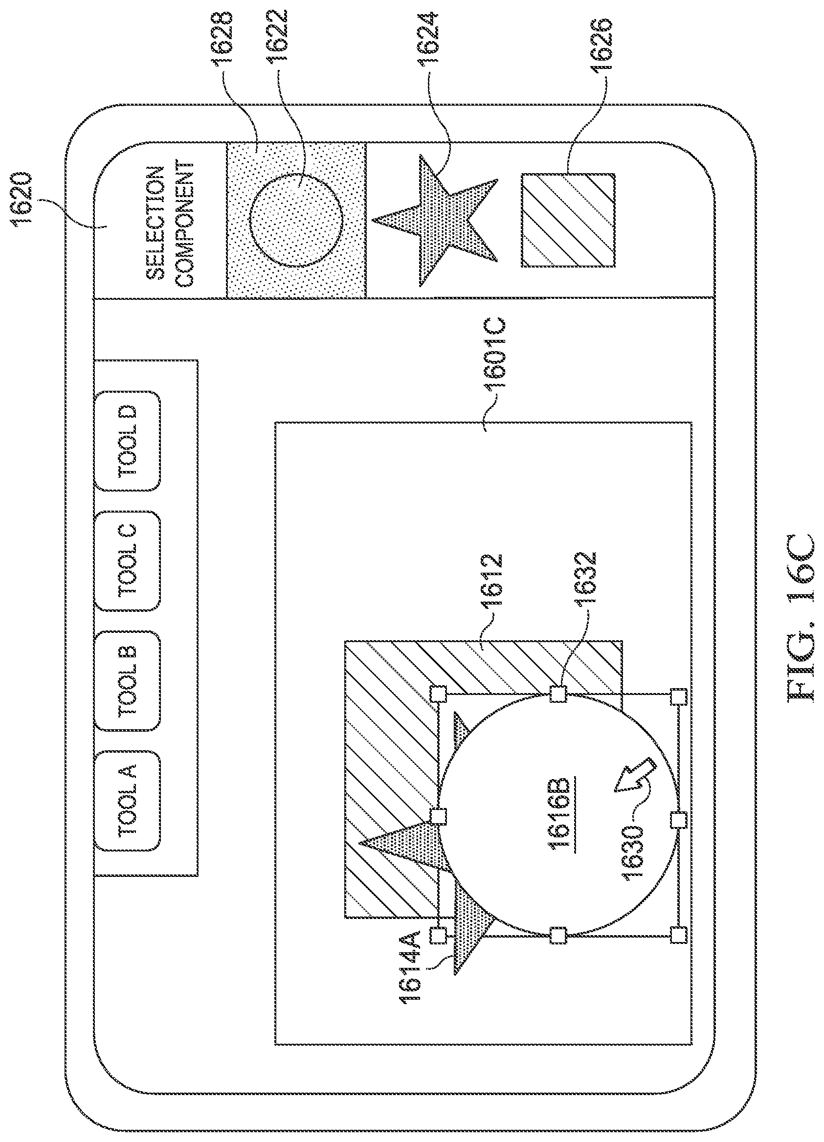 Patent US12314307 Figure 19 – Presentation features for performing operations and selecting content