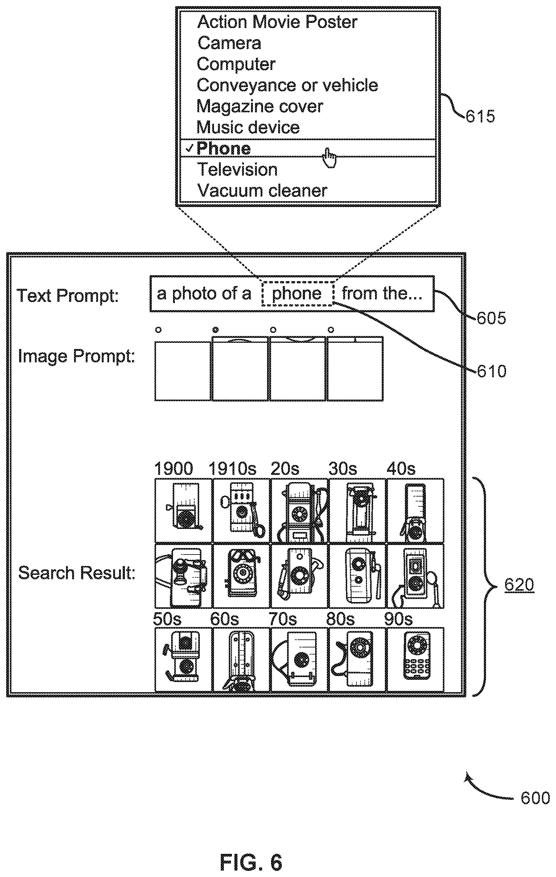 Patent US12314309 Figure 6 – Zero-shot entity-aware nearest neighbors retrieval