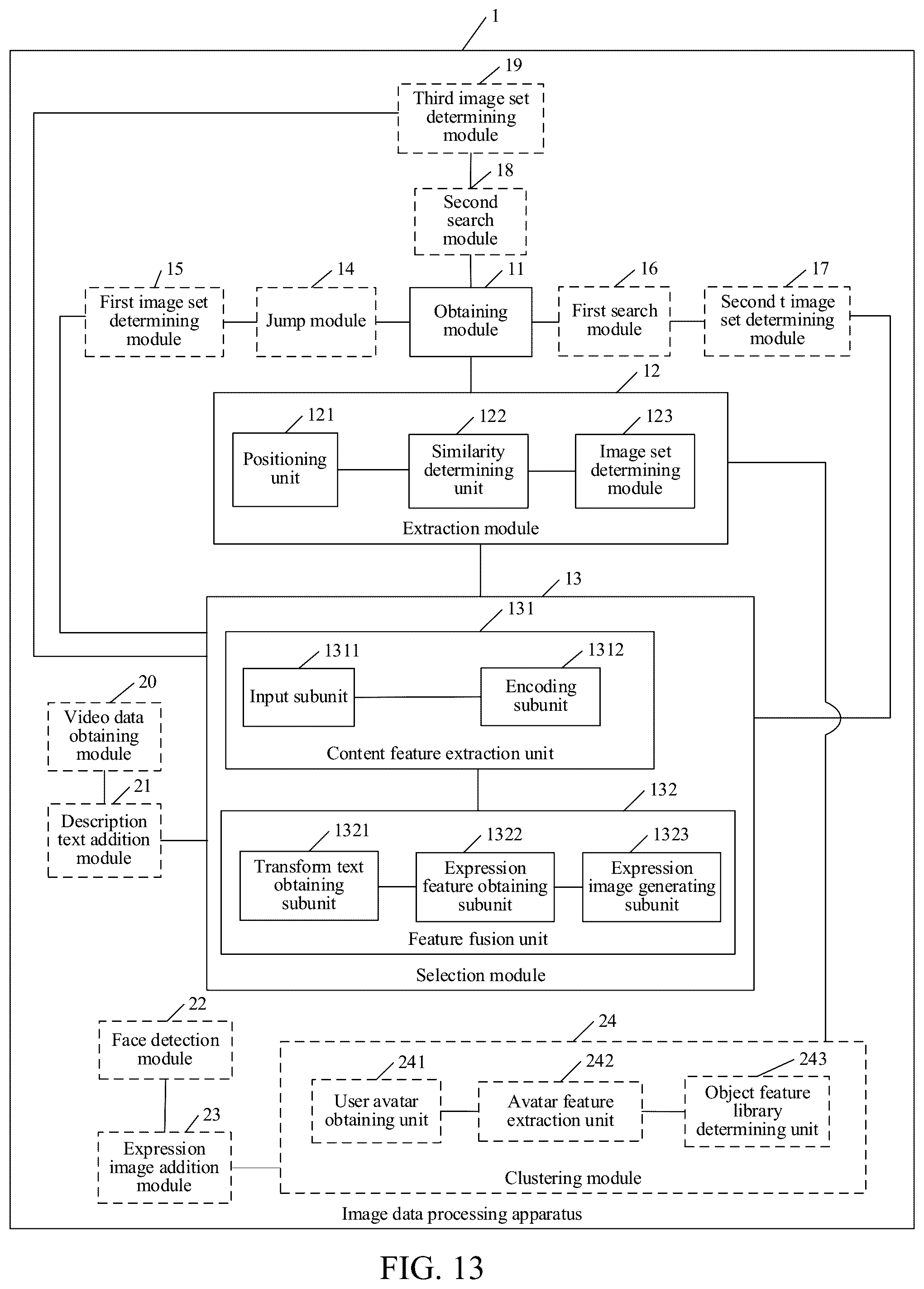 Patent US12314314 Figure 18 – Image data processing method and apparatus, electronic device, and storage medium