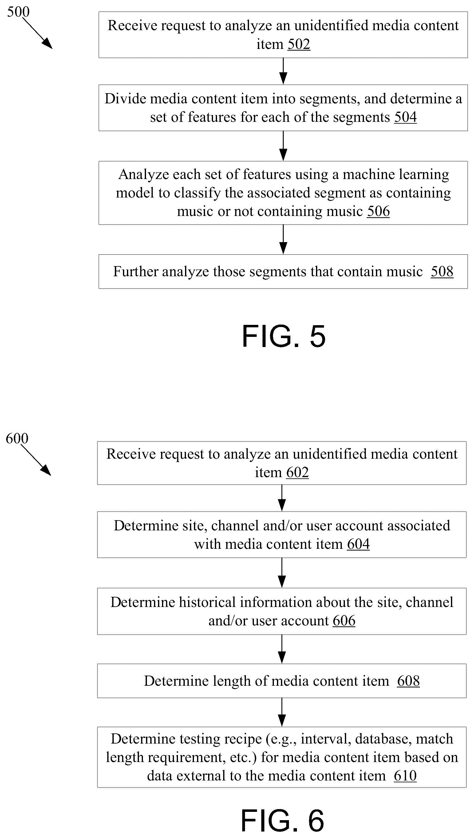 Patent US12314315 Figure 5 – Dynamic adjustment of parameters for media content identification