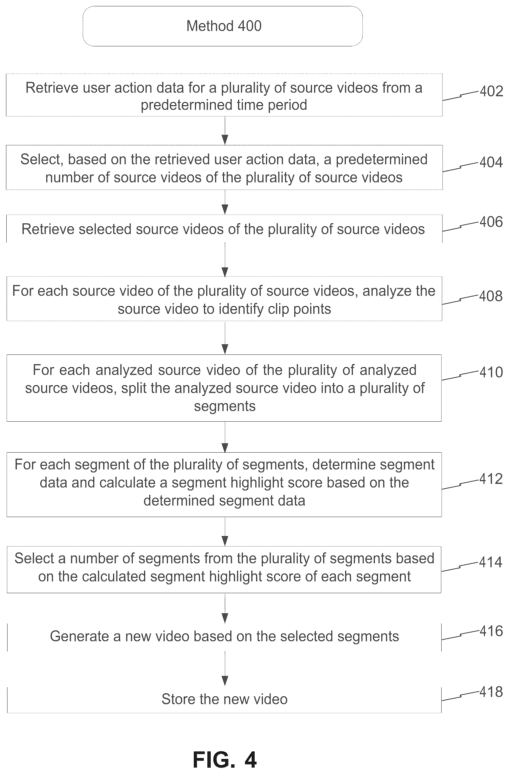 Patent US12314316 Figure 8 – Computerized systems and methods for automatic generation of highlight videos