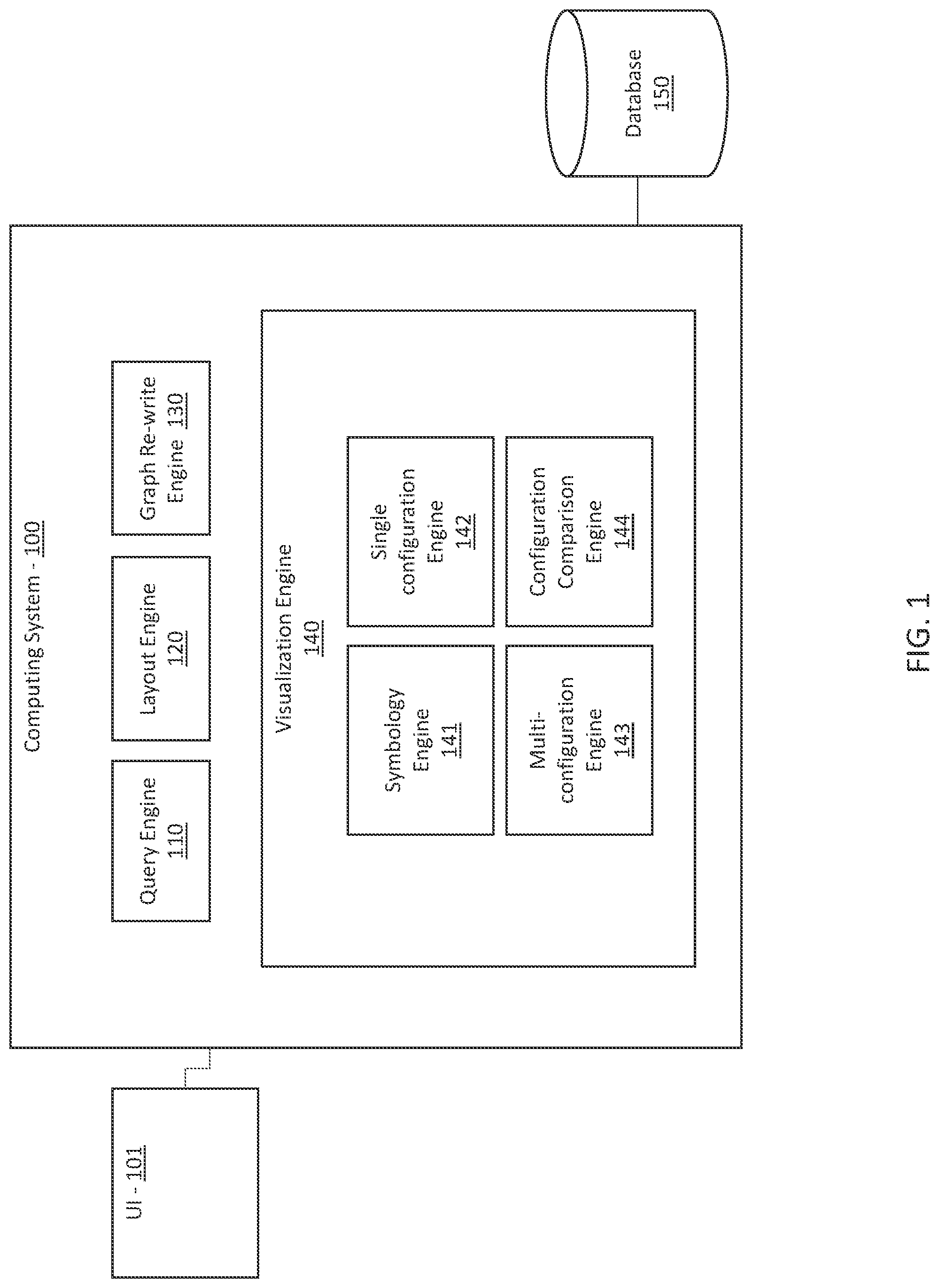 Patent US12314320 Figure 1 – Generation of visual representations of facility components