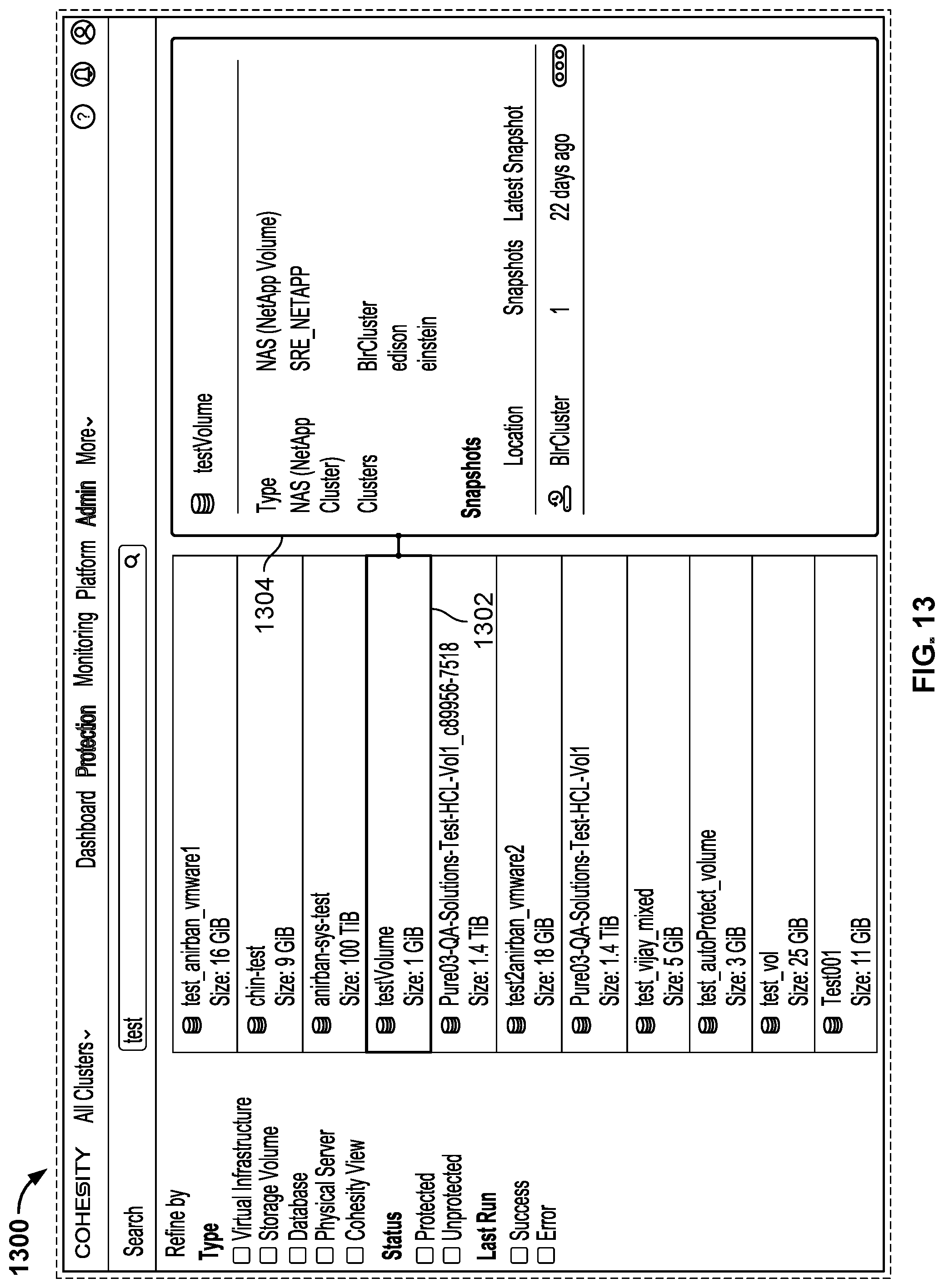 Patent US12314326 Figure 14 – Unified metadata search