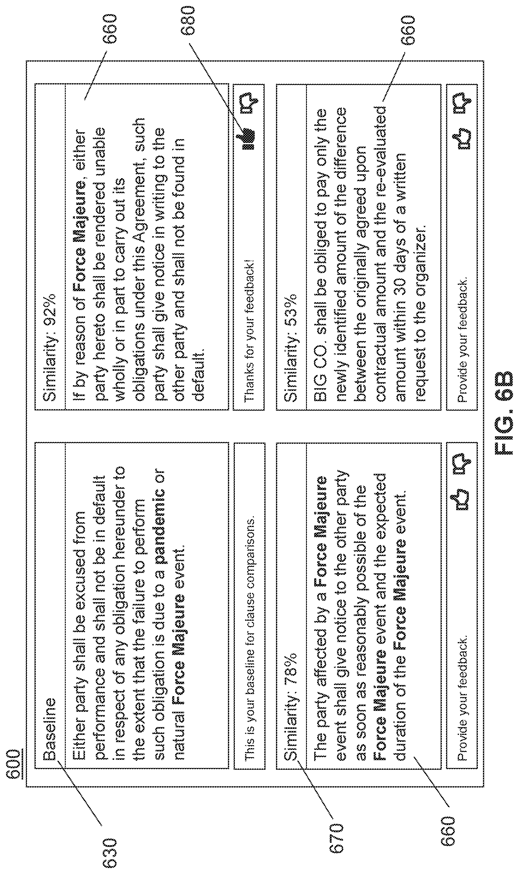 Patent US12314328 Figure 8 – Machine learned model for contract generation in a document management system