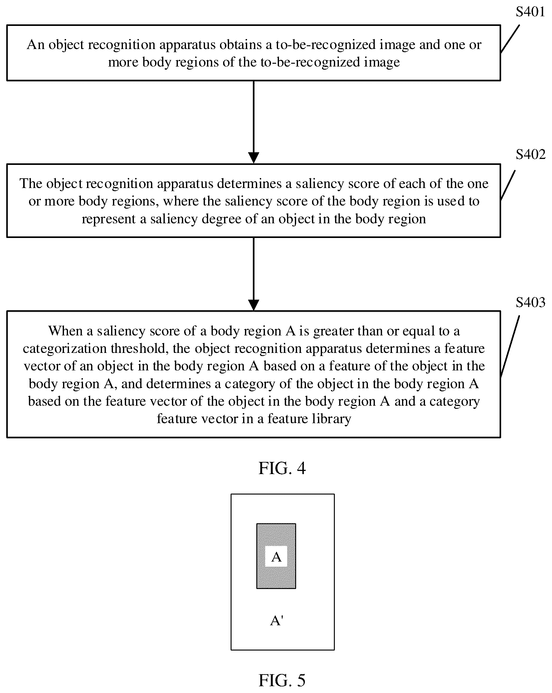 Patent US12314342 Figure 4 – Object recognition method and apparatus