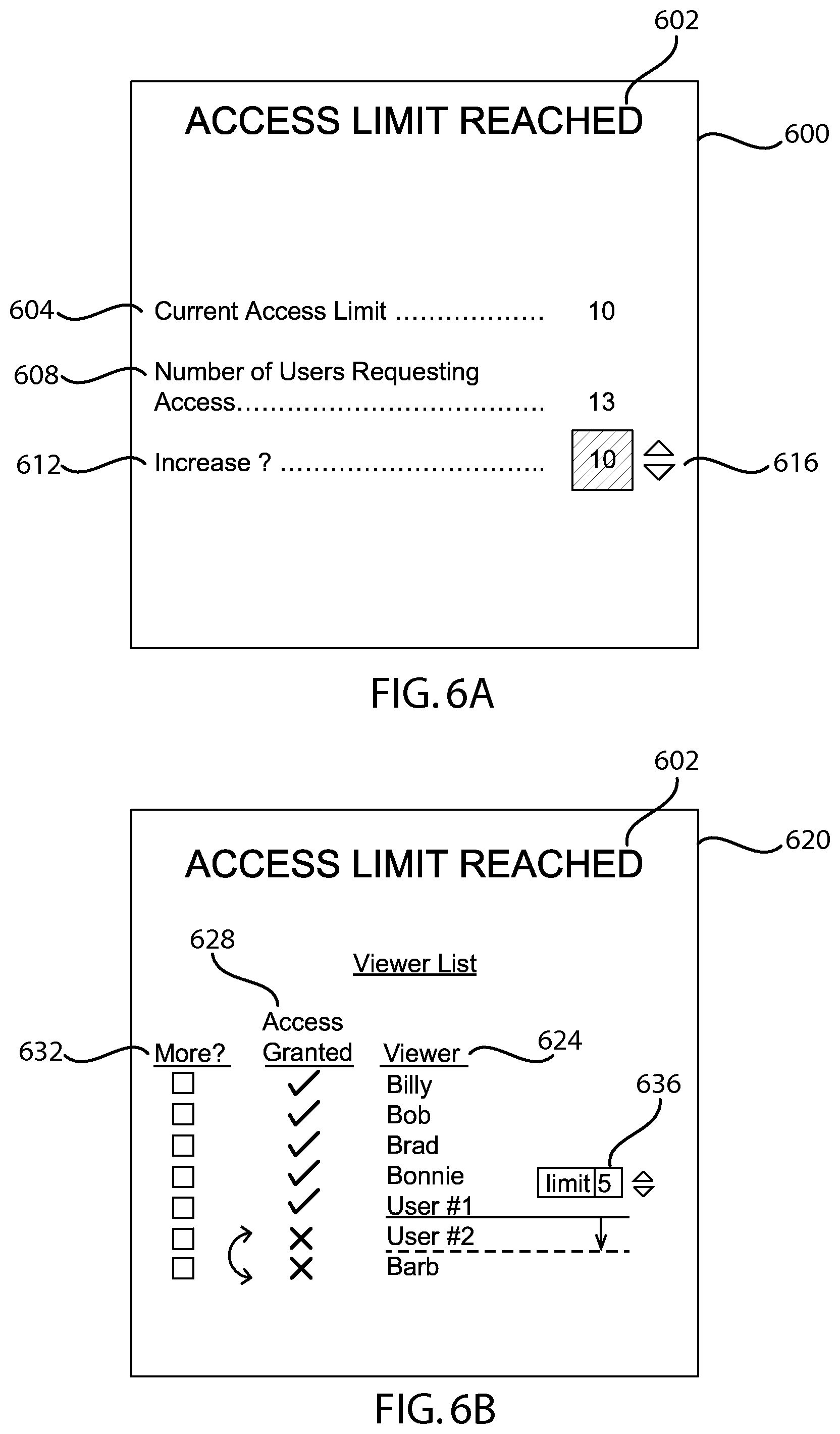 Patent US12314348 Figure 6 – Method and system for user content view protection