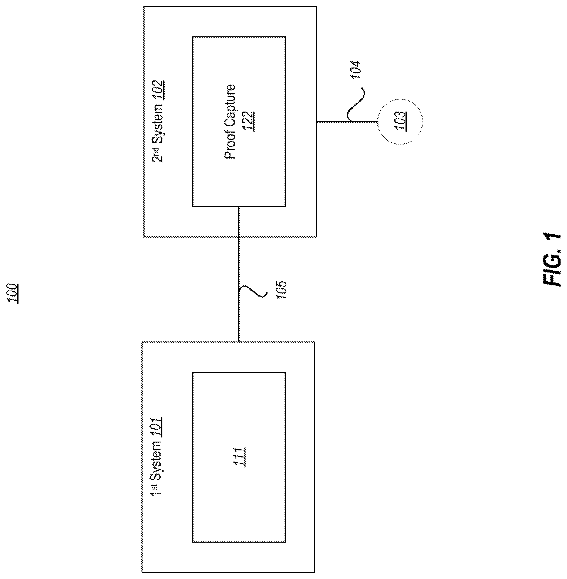 Patent US12314351 Figure 1 – Network communication using proof of presence