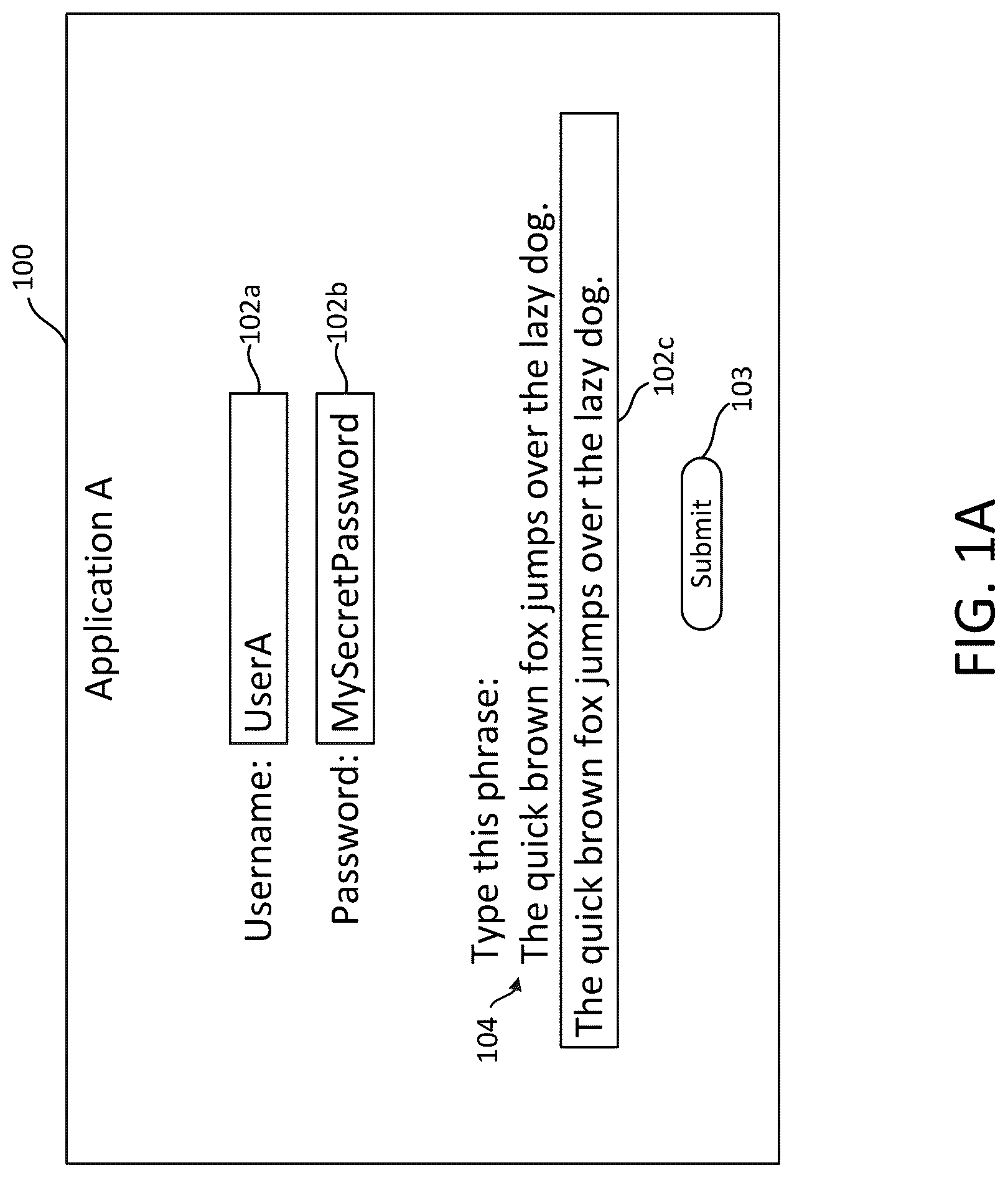 Patent US12314361 Figure 1 – Identifying users based on typing behavior