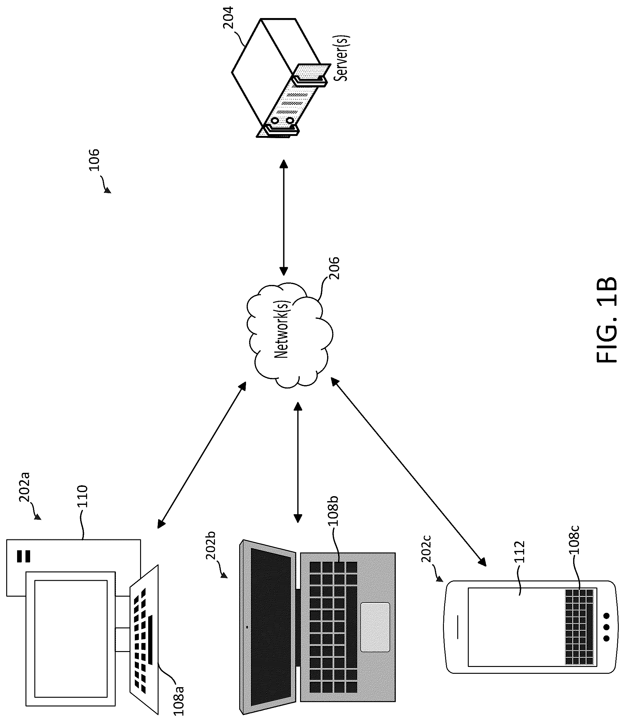 Patent US12314361 Figure 2 – Identifying users based on typing behavior
