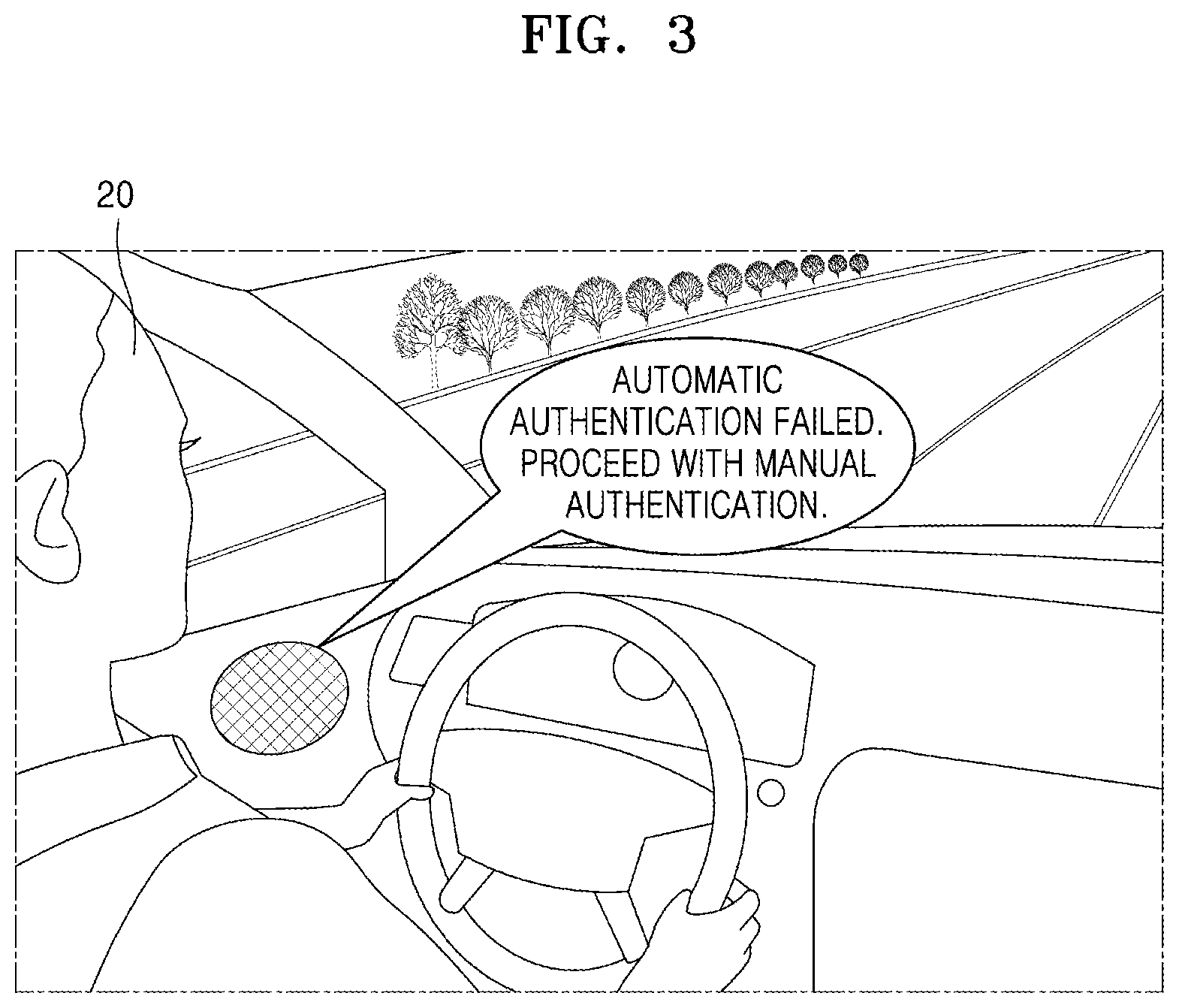 Patent US12314364 Figure 3 – Electronic device and vehicle driver authentication method by the electronic device