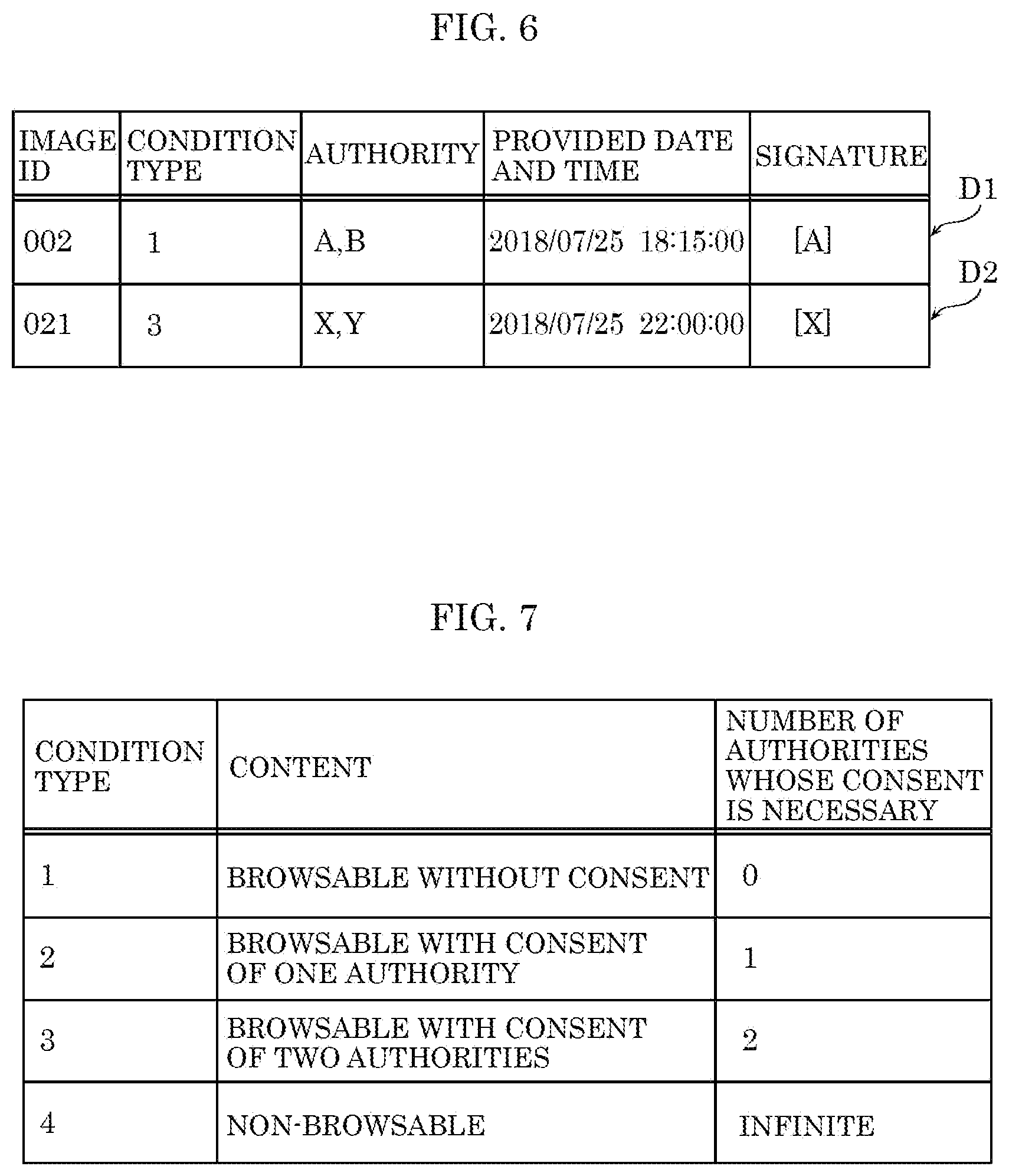Patent US12314415 Figure 4 – Control method, contents management system, recording medium, and data structure