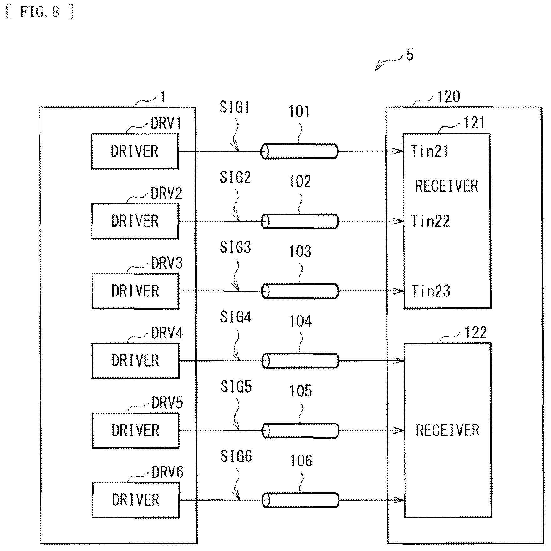 Patent US12314416 Figure 6 – Transmission device and communication system