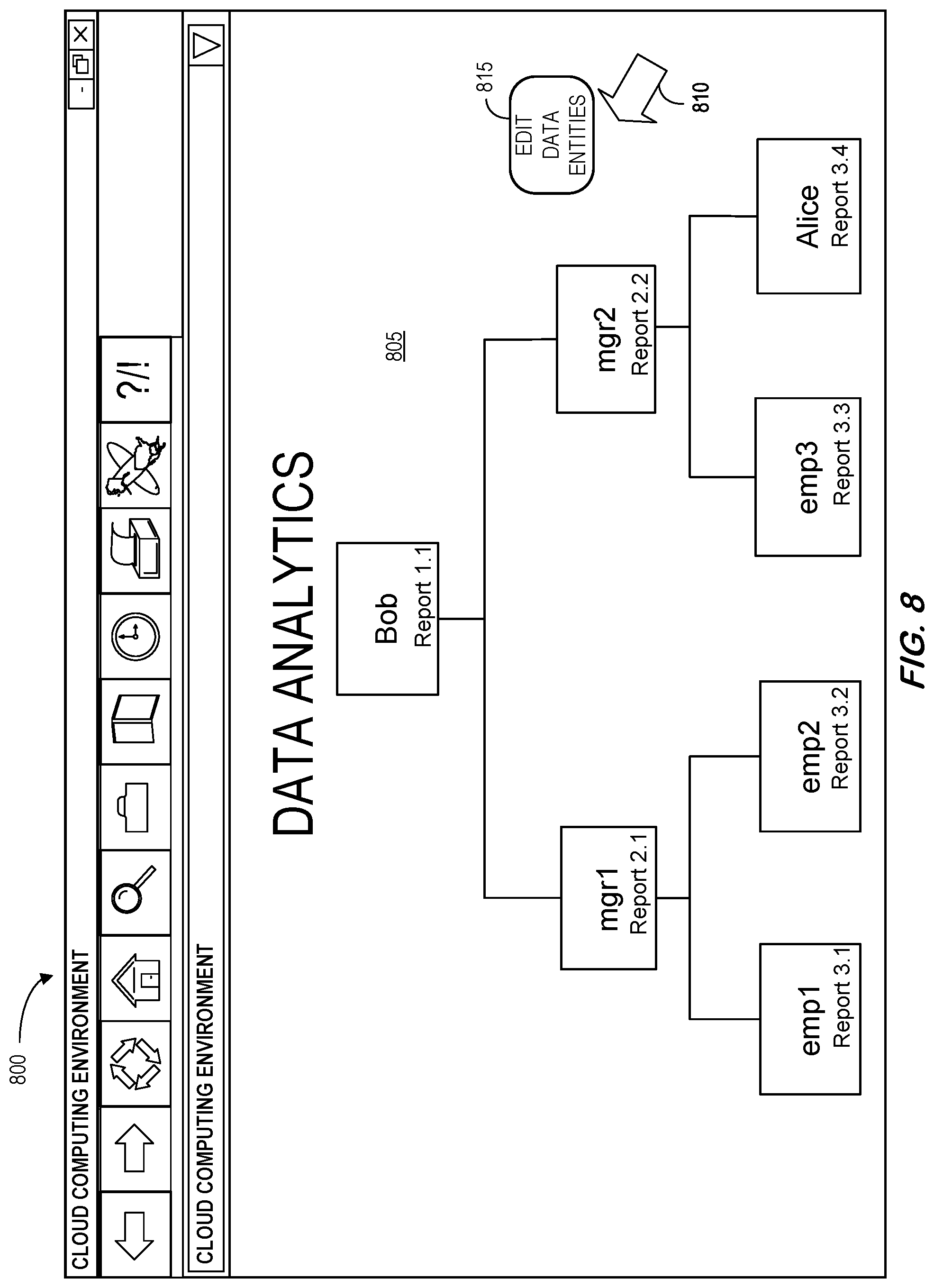 Patent US12314424 Figure 8 – Data plane authorization