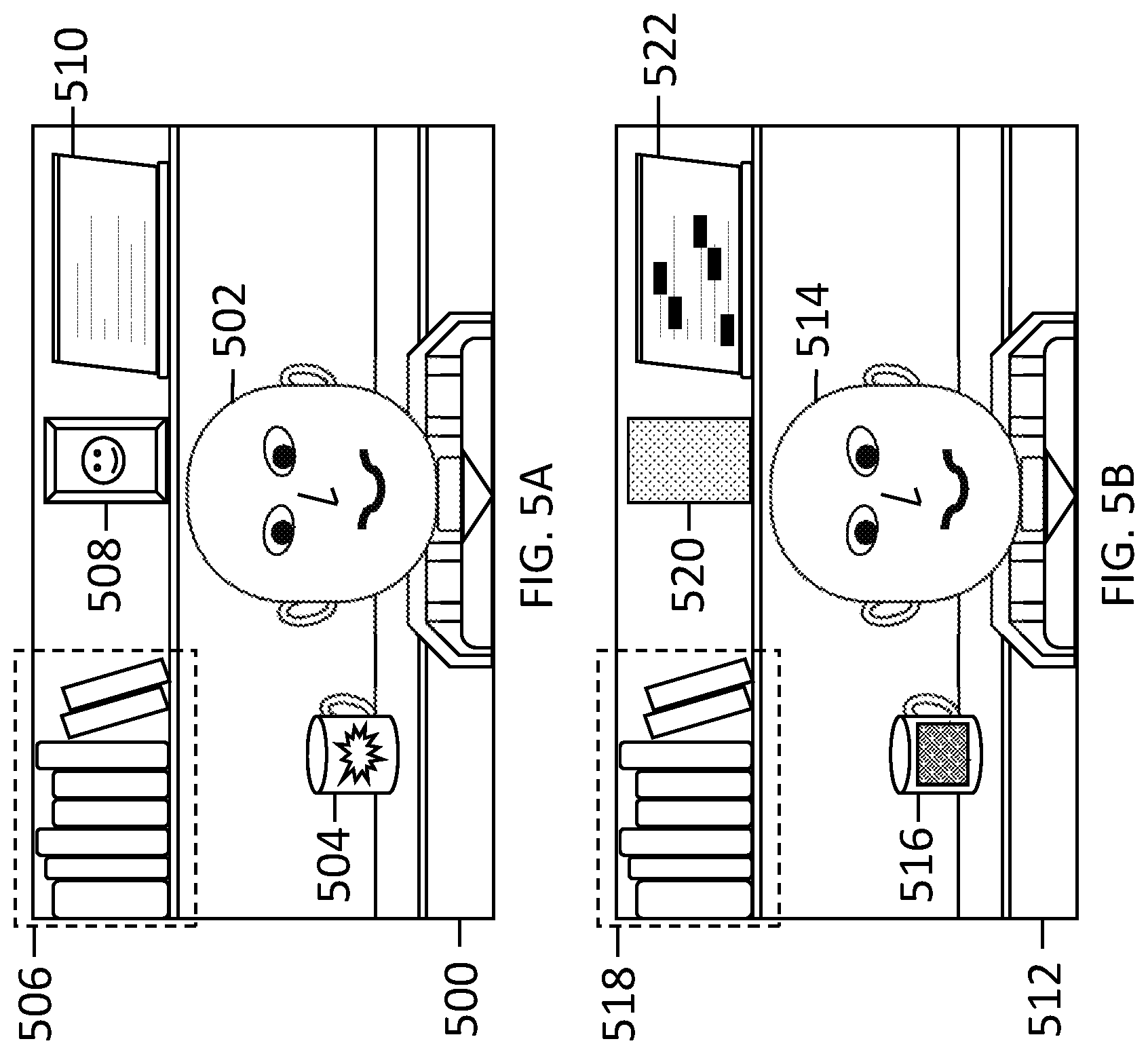 Patent US12314427 Figure 5 – Visibilities of protected information
