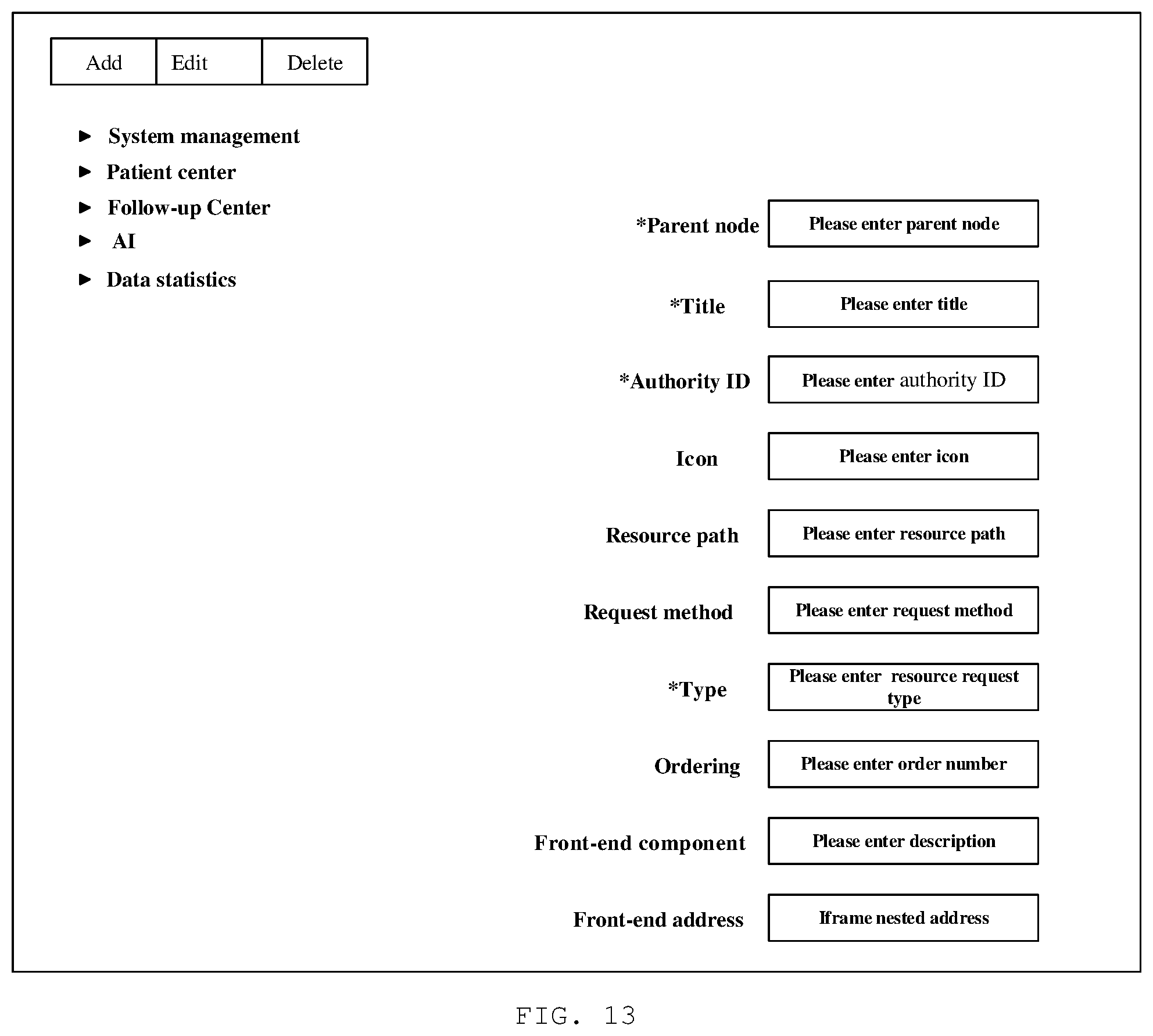 Patent US12314428 Figure 9 – Medical system and authority management method therefor