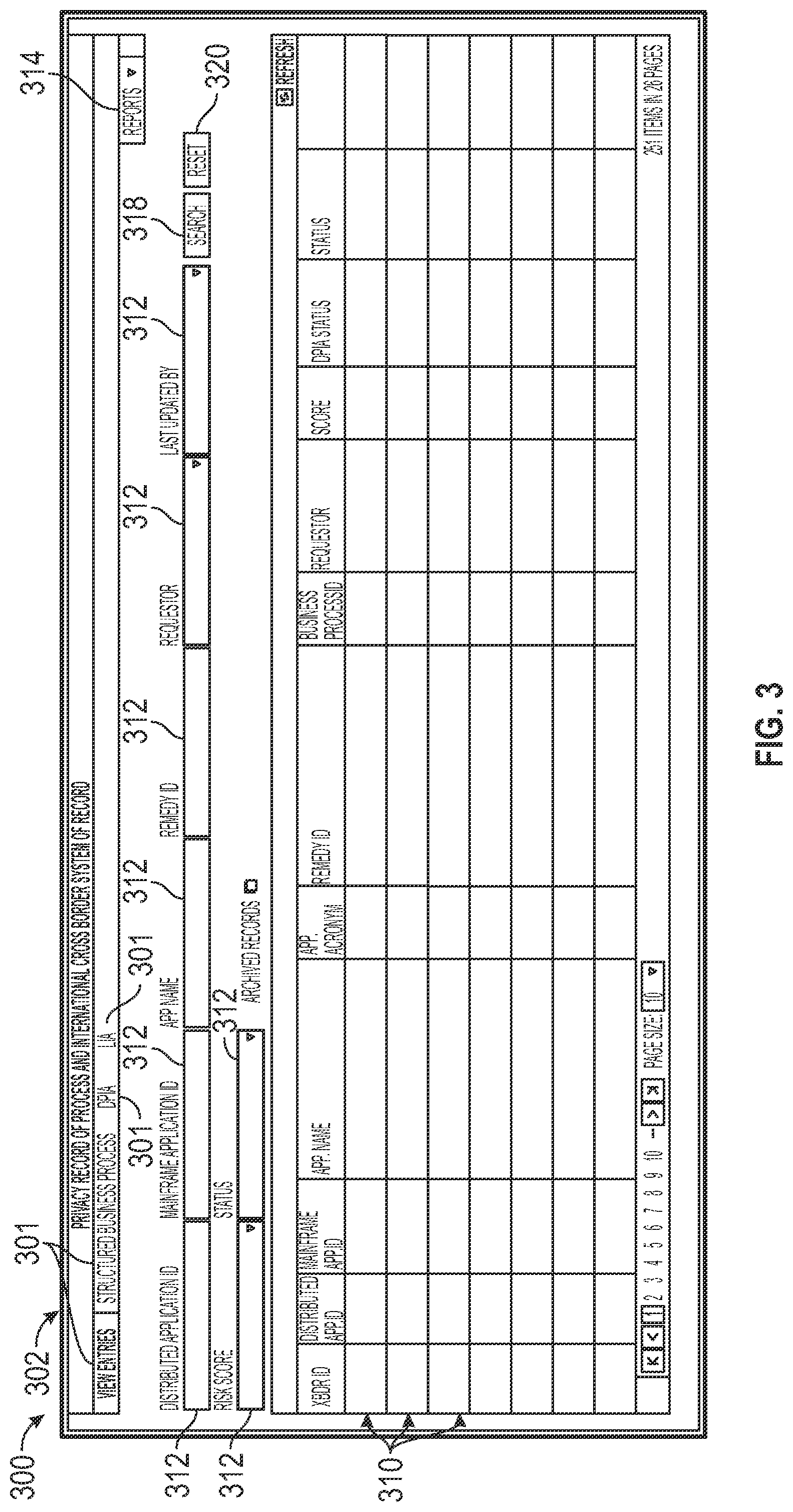 Patent US12314434 Figure 3 – Systems and methods for managing the processing of customer information within a global enterprise