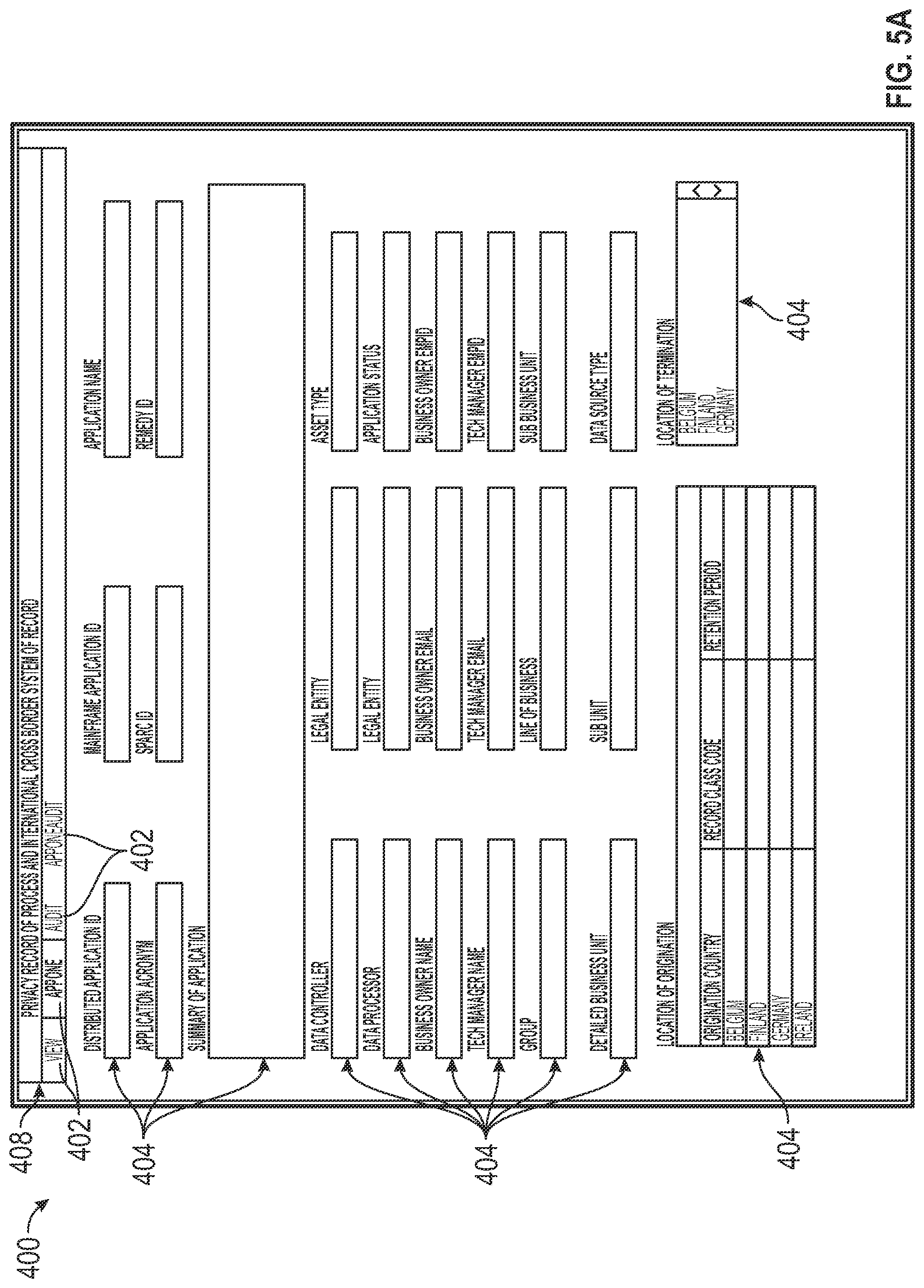 Patent US12314434 Figure 5 – Systems and methods for managing the processing of customer information within a global enterprise