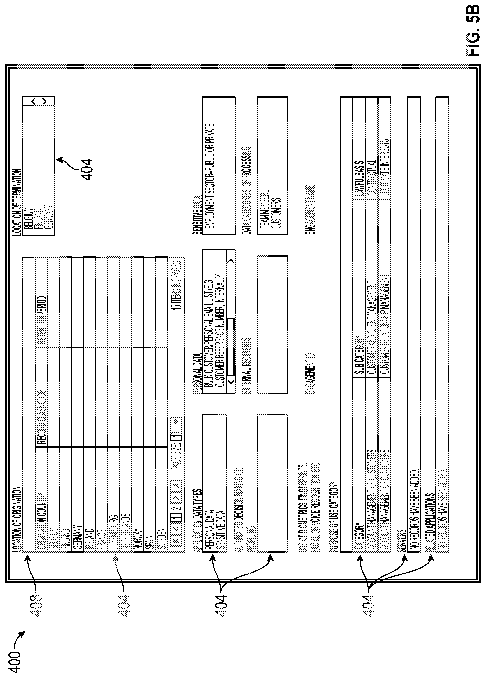 Patent US12314434 Figure 6 – Systems and methods for managing the processing of customer information within a global enterprise