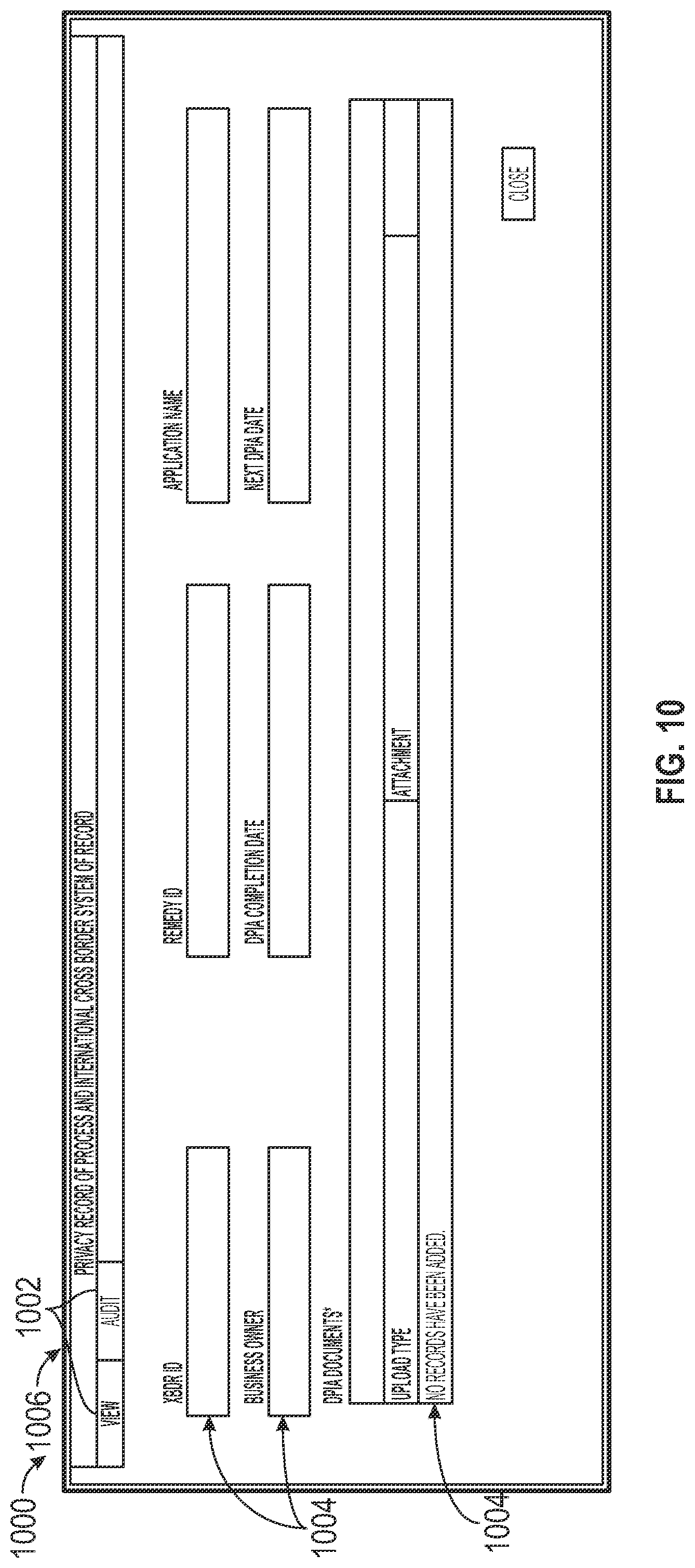 Patent US12314434 Figure 11 – Systems and methods for managing the processing of customer information within a global enterprise